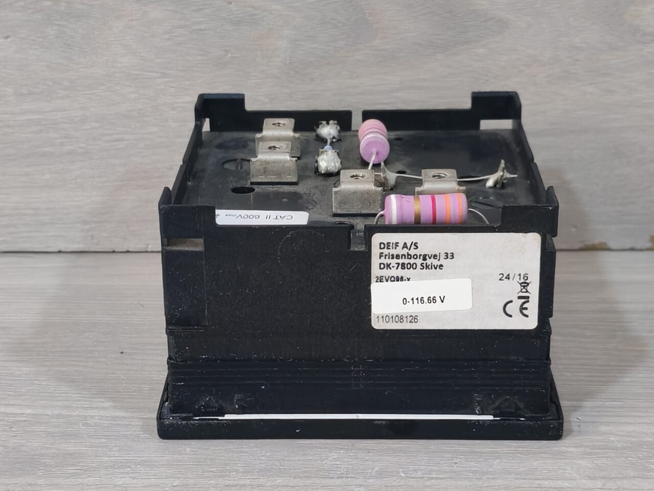 DEIF 2EVQ96 DEIF 2EVQ96 DOUBLE METER 33KV/110 V 6
