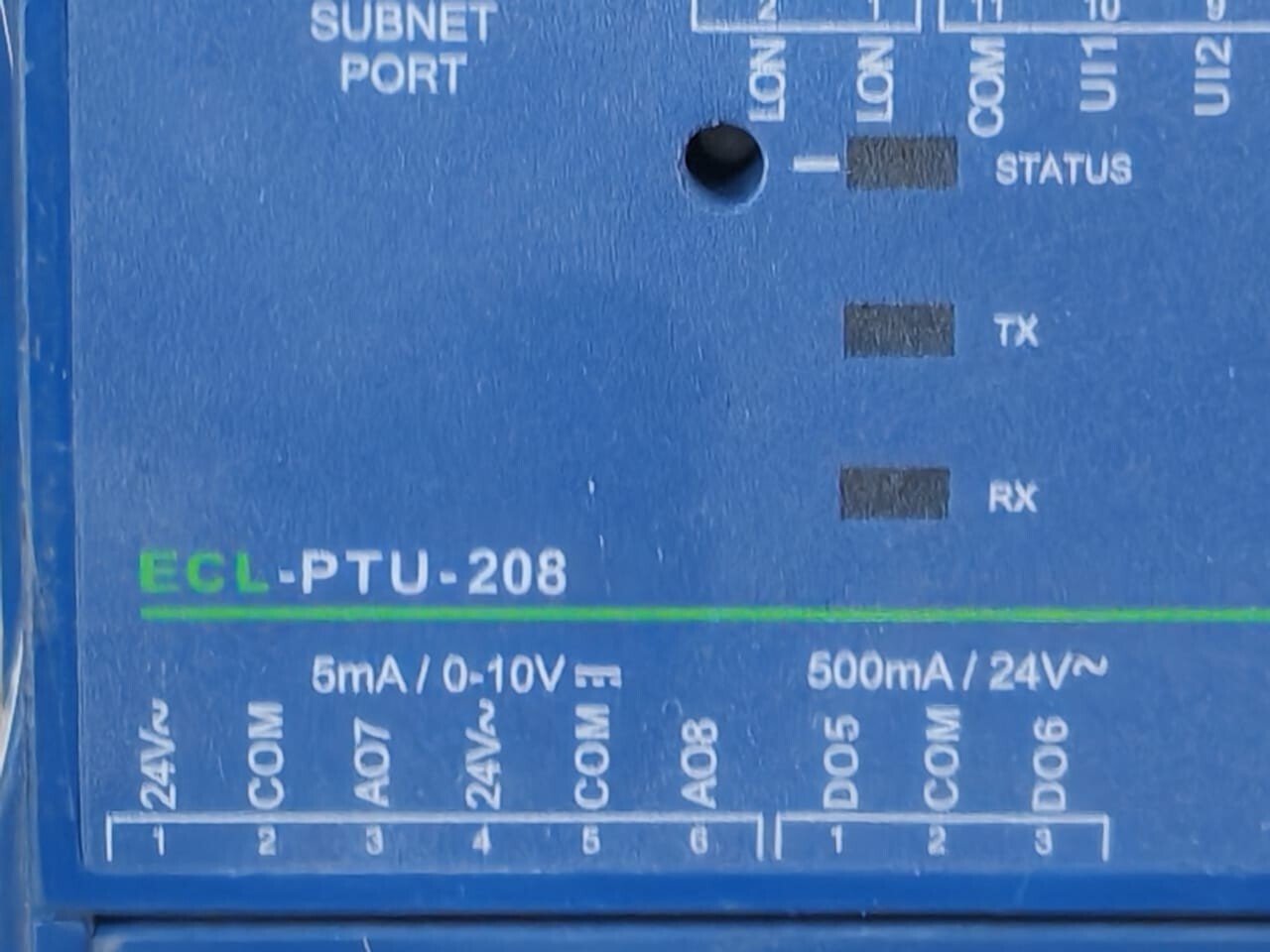 DISTECH CONTROL ECL-PTU-208 V16R DISTECH CONTROL ECL-PTU-208 V16R 2