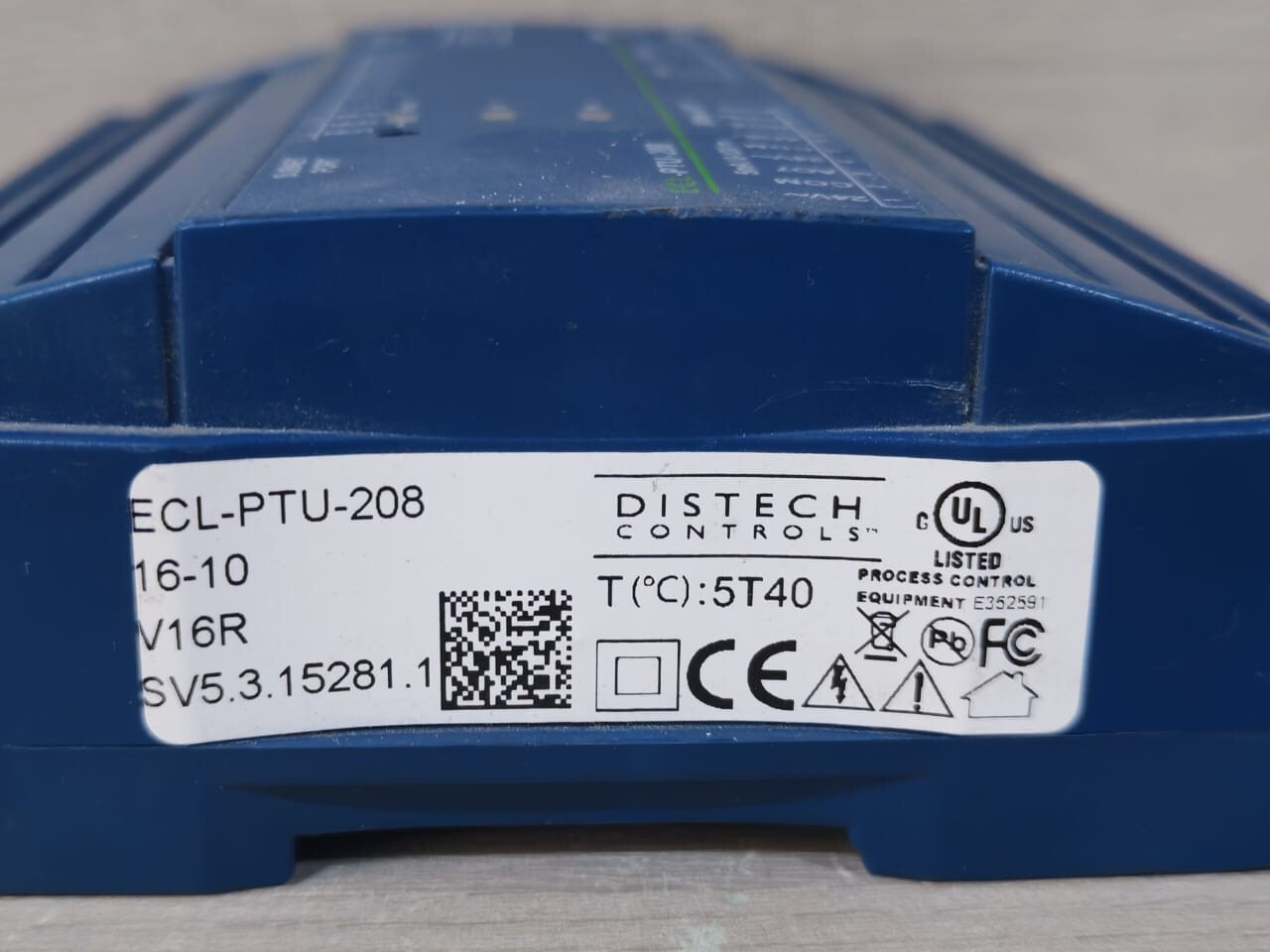 DISTECH CONTROL ECL-PTU-208 V16R DISTECH CONTROL ECL-PTU-208 V16R 4