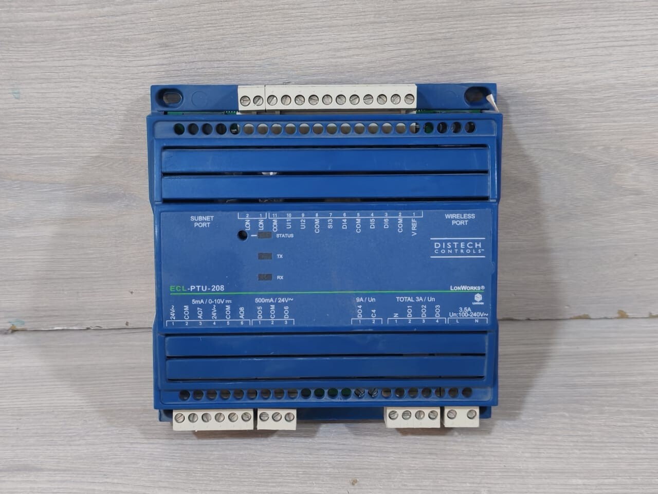 DISTECH CONTROL ECL-PTU-208 V16R