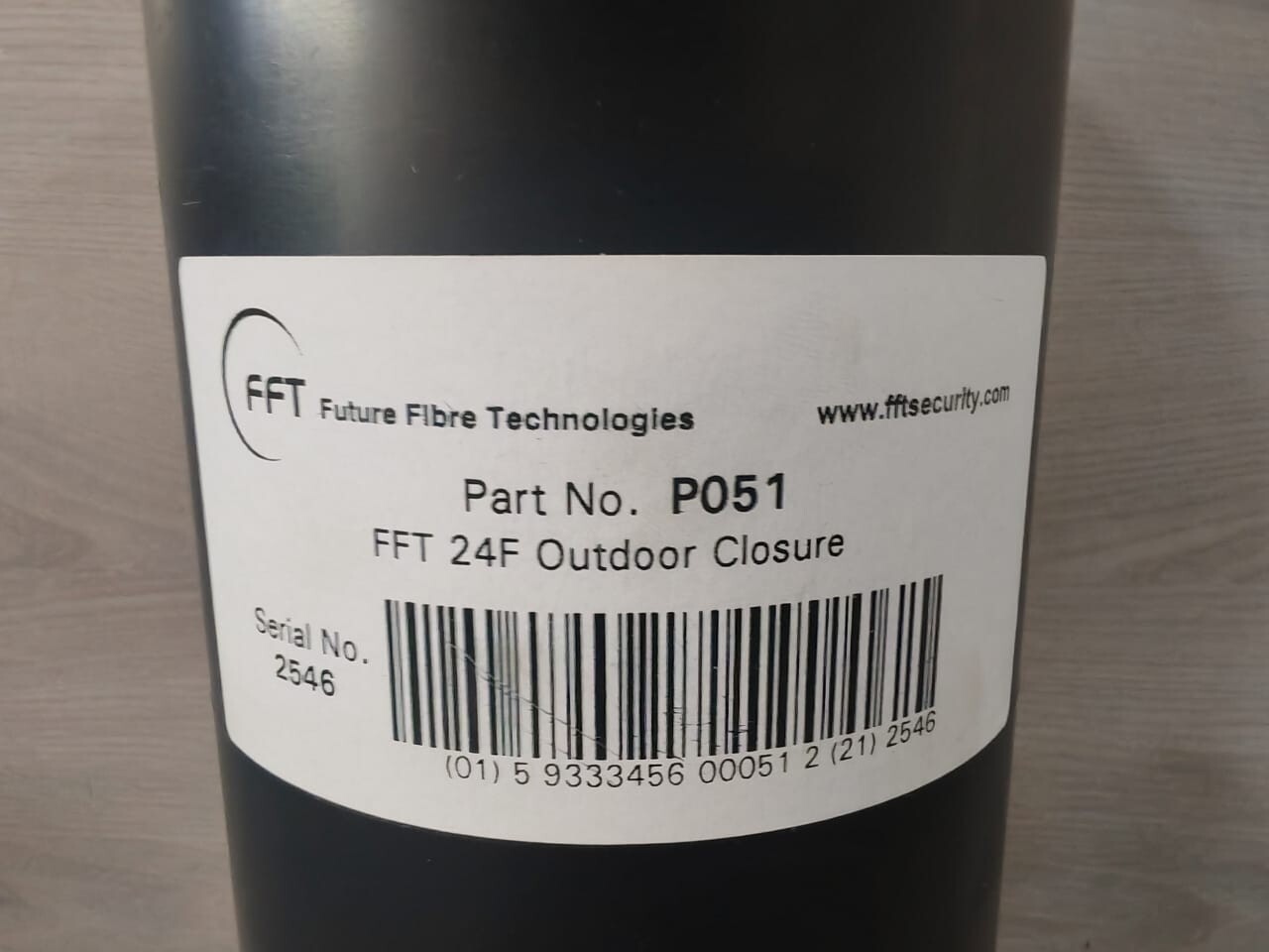 FFT 140001/140002 / P051 FFT FIBRE OPTIC 12/24 SPLICE HEATSHRINK OPENABLE JOINT CLOSURE 140001/140002 4