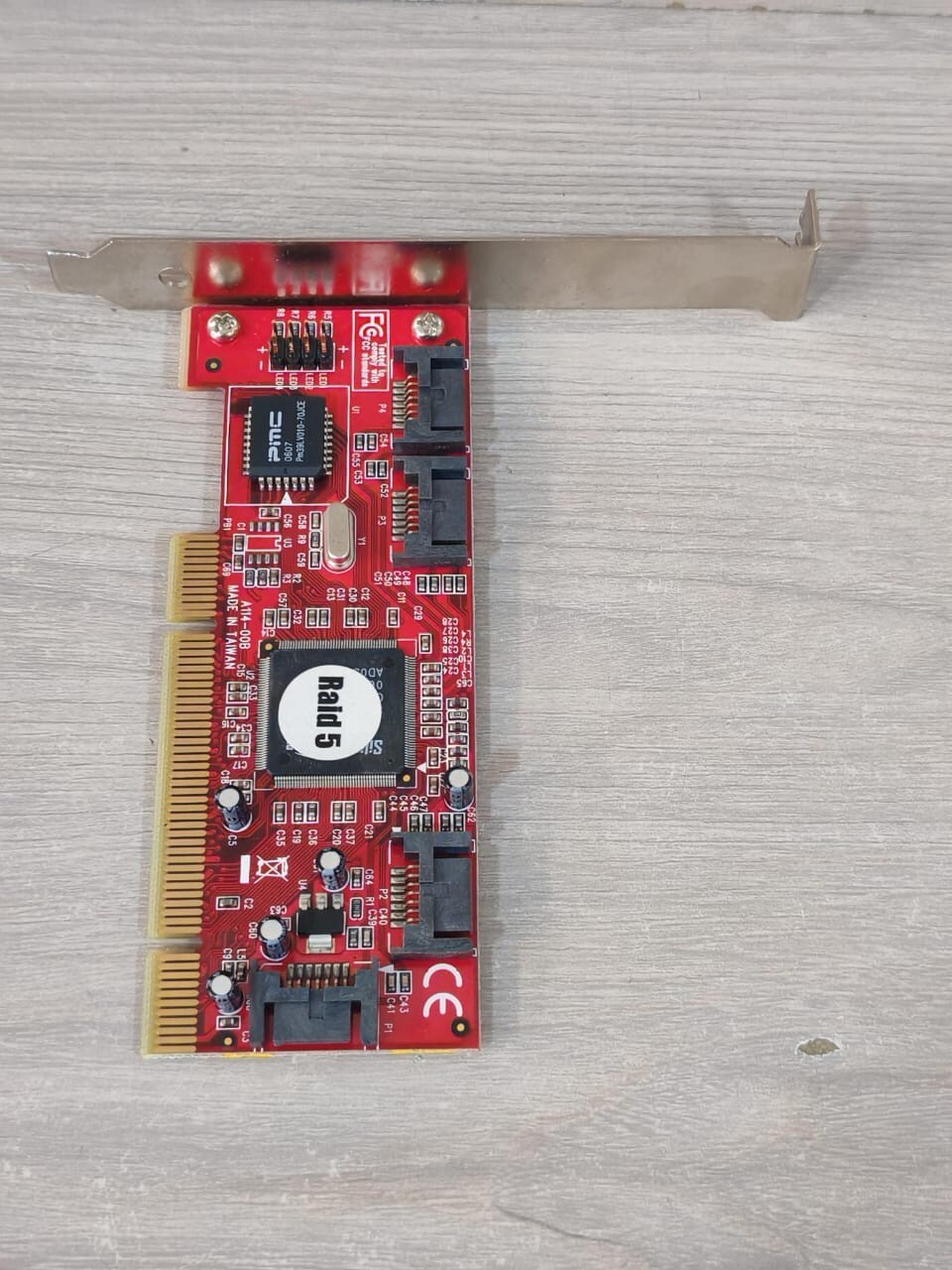 StarTech SATA-I50 RAID 5, STARTECH SATA-I50 RAID 5,0+1.I. JBOD LOW PROFILE PCI HOST 6