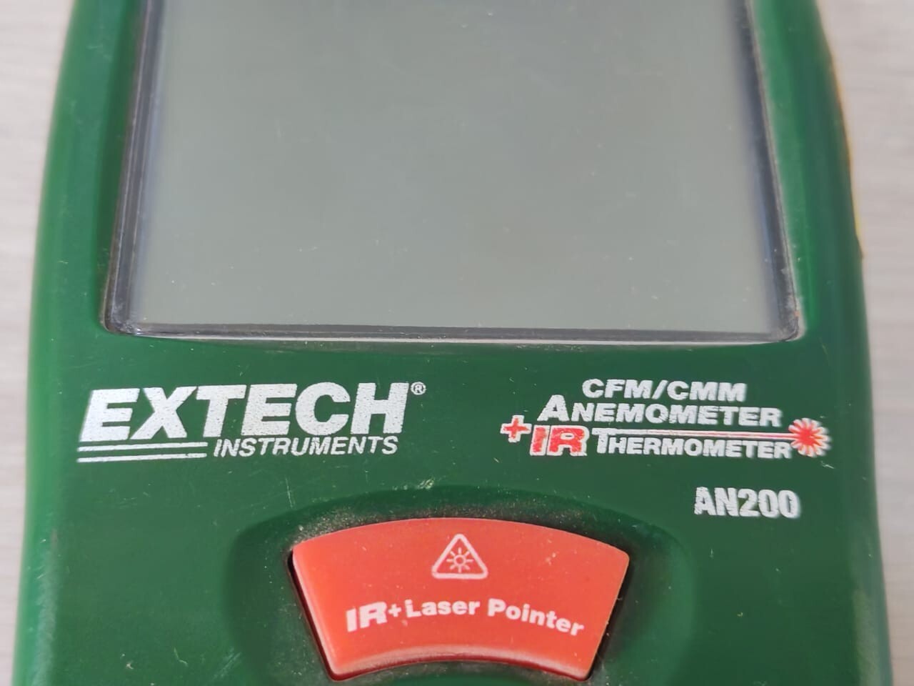 EXTECH INSTRUMENTS AN200 EXTECH INSTRUMENTS AN200 CFM/CMM ANOMOMETER +IR THERMOMETER 5