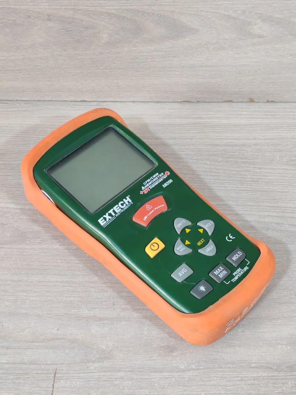 EXTECH INSTRUMENTS AN200 EXTECH INSTRUMENTS AN200 CFM/CMM ANOMOMETER +IR THERMOMETER 7