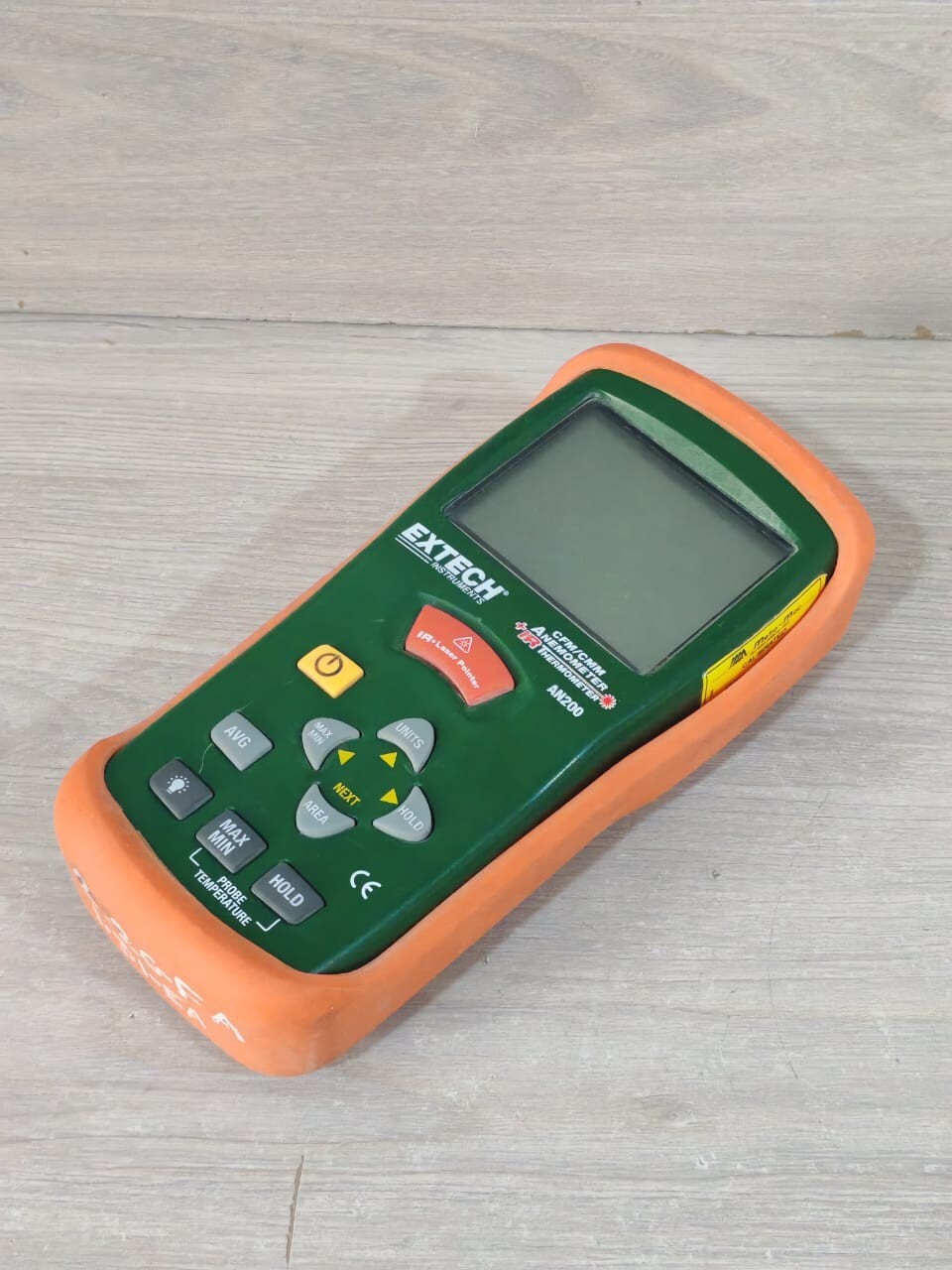 EXTECH INSTRUMENTS AN200 EXTECH INSTRUMENTS AN200 CFM/CMM ANOMOMETER +IR THERMOMETER 8