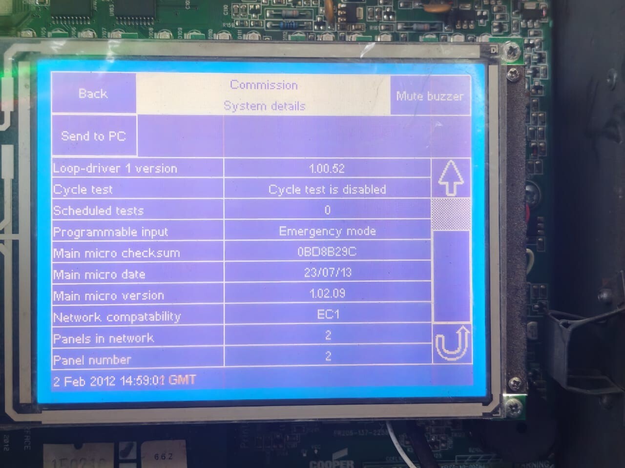 Cooper EC2001 LOOP V.100.52 COOPER EC2001 LOOP V.100.52 EASICHECK ADDRESSABLE TESTING SYSTEM- WITHOUT KEY 4