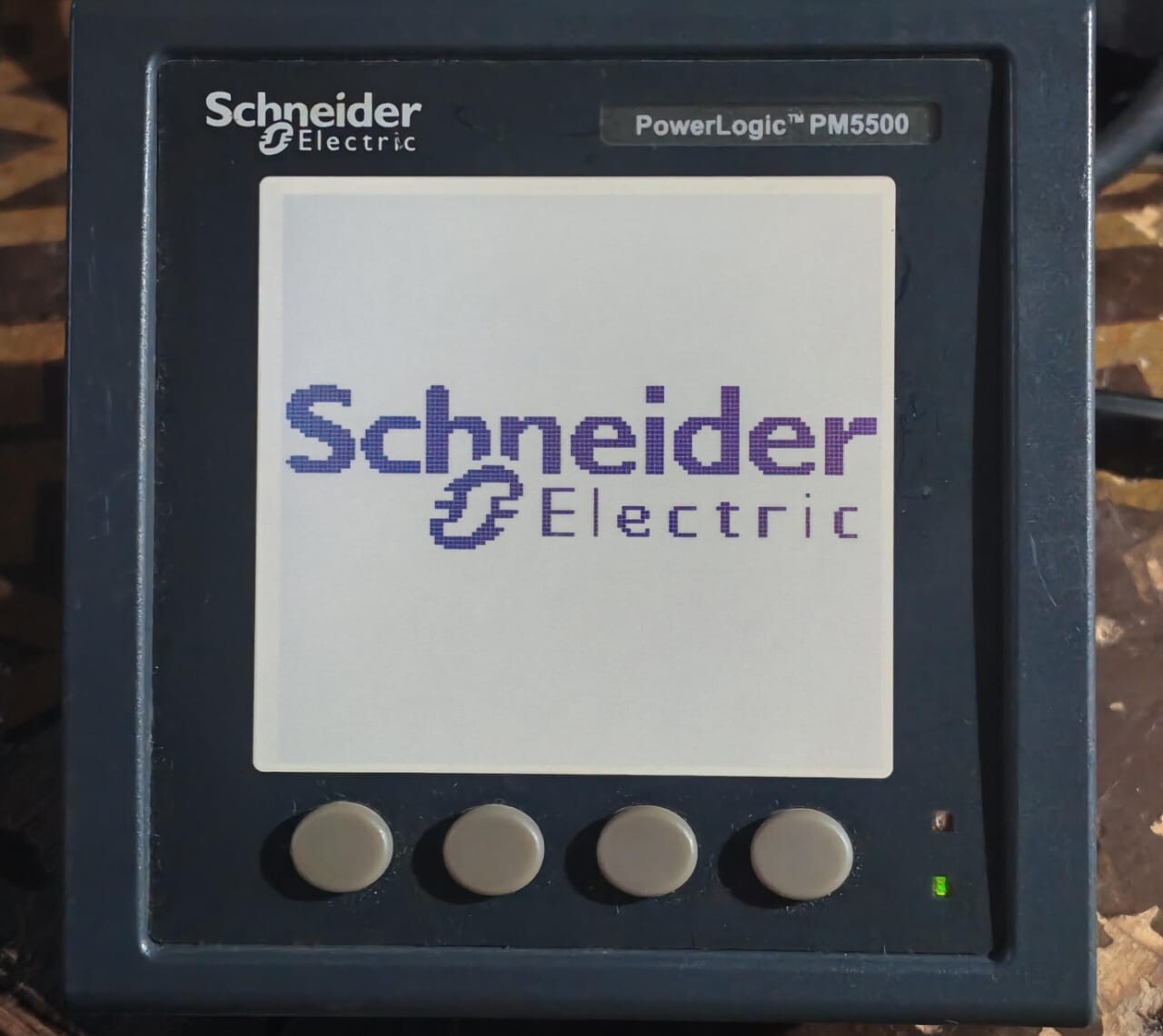SCHNEIDER ELECTRIC POWERLOGIC PM5500 METSEPM5560 V02.01. 00HW:E1 POWER METER