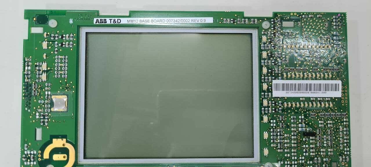 ABB T&D MM12 ABB T&D MM12 BASE BOARD 007342/0002 REV 0.9 2