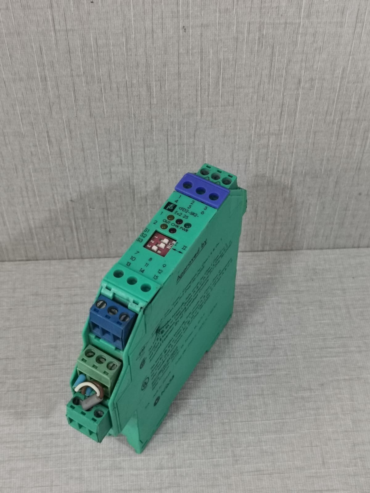 PEPPERL+ FUCHS 103376S PEPPERL+ FUCHS KFD2-SR2-EX2.2S K-SYSTEM SWITCH AMPLIFIER P/N.103376S 9
