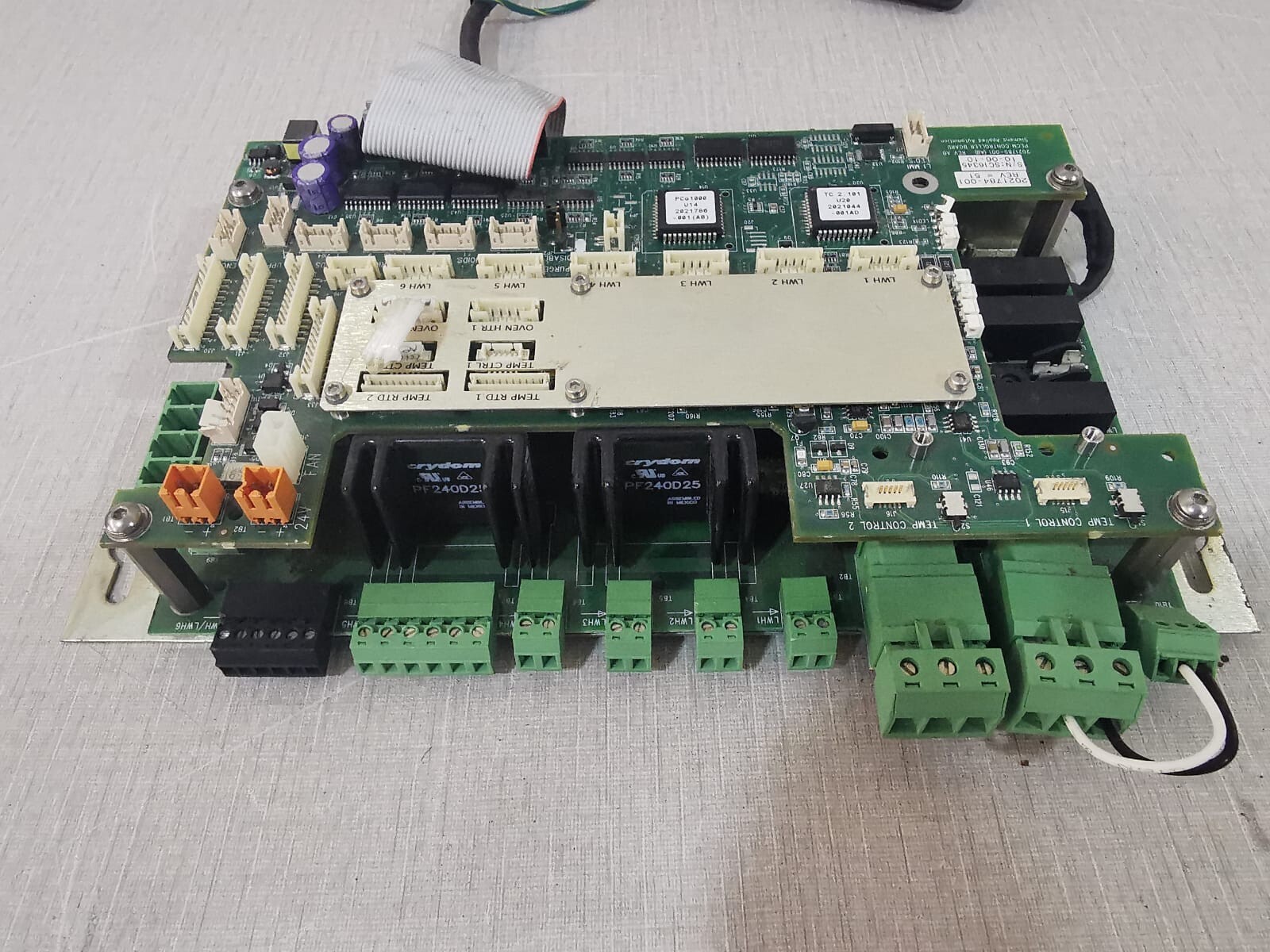 Siemens 2021785-001 REV AB Siemens 2021784-001 REV=51 PECM CONTROLLER BOARD 2021785-001 REV AB 5