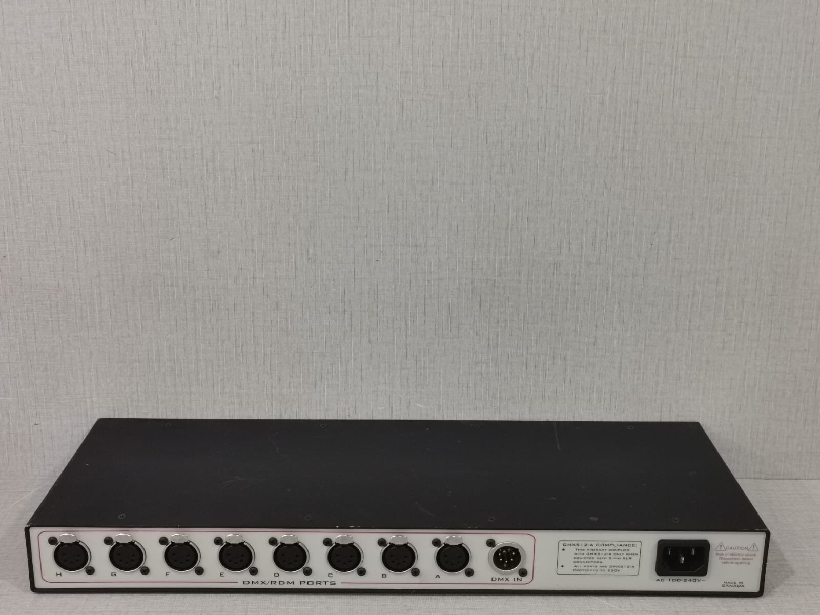 PATHWAY 9104 PATHWAY DMX REPEATER PRO 9104 RDM REPEATER AC100-240 _50/60Hz 9