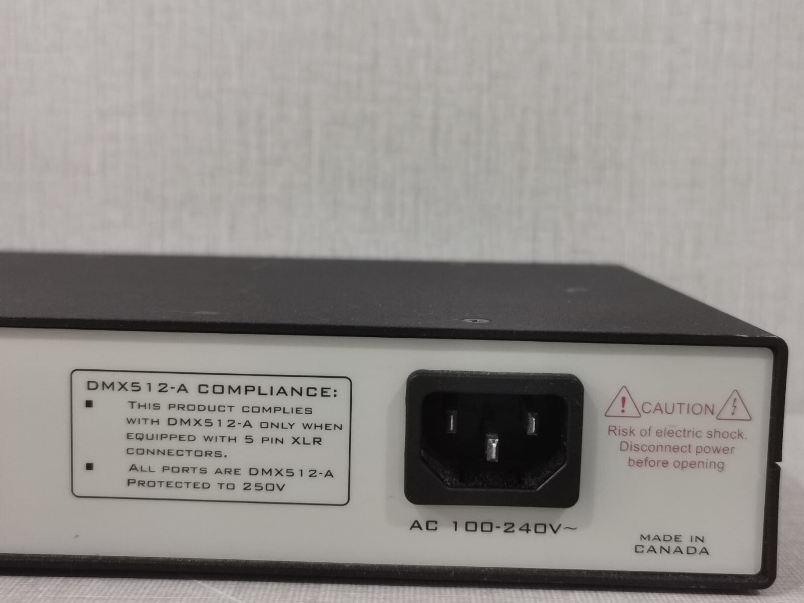 PATHWAY 9104 PATHWAY DMX REPEATER PRO 9104 RDM REPEATER AC100-240 _50/60Hz 10