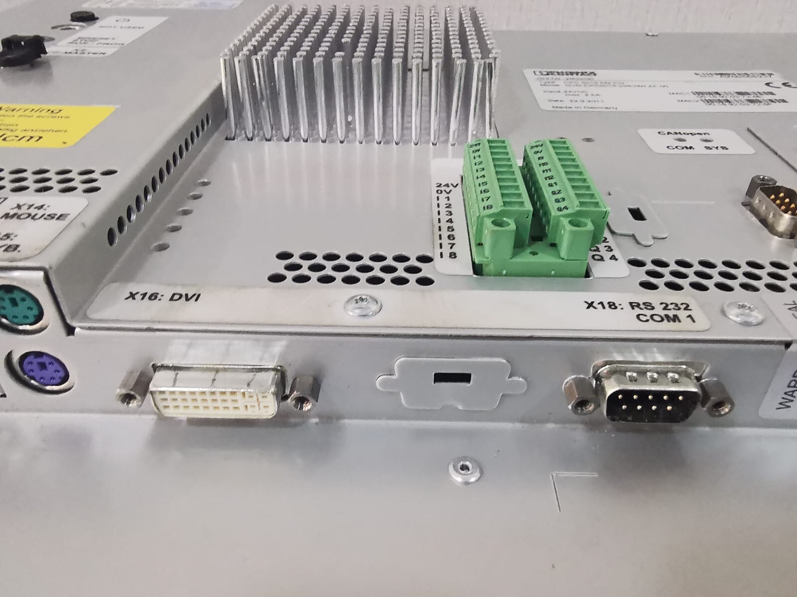 Phoenix Contact CPC 5015 PM CO PHOENIX CONTACT DVG-CPC5015 038-HW AF.00 CPC 5015 PM CO 8