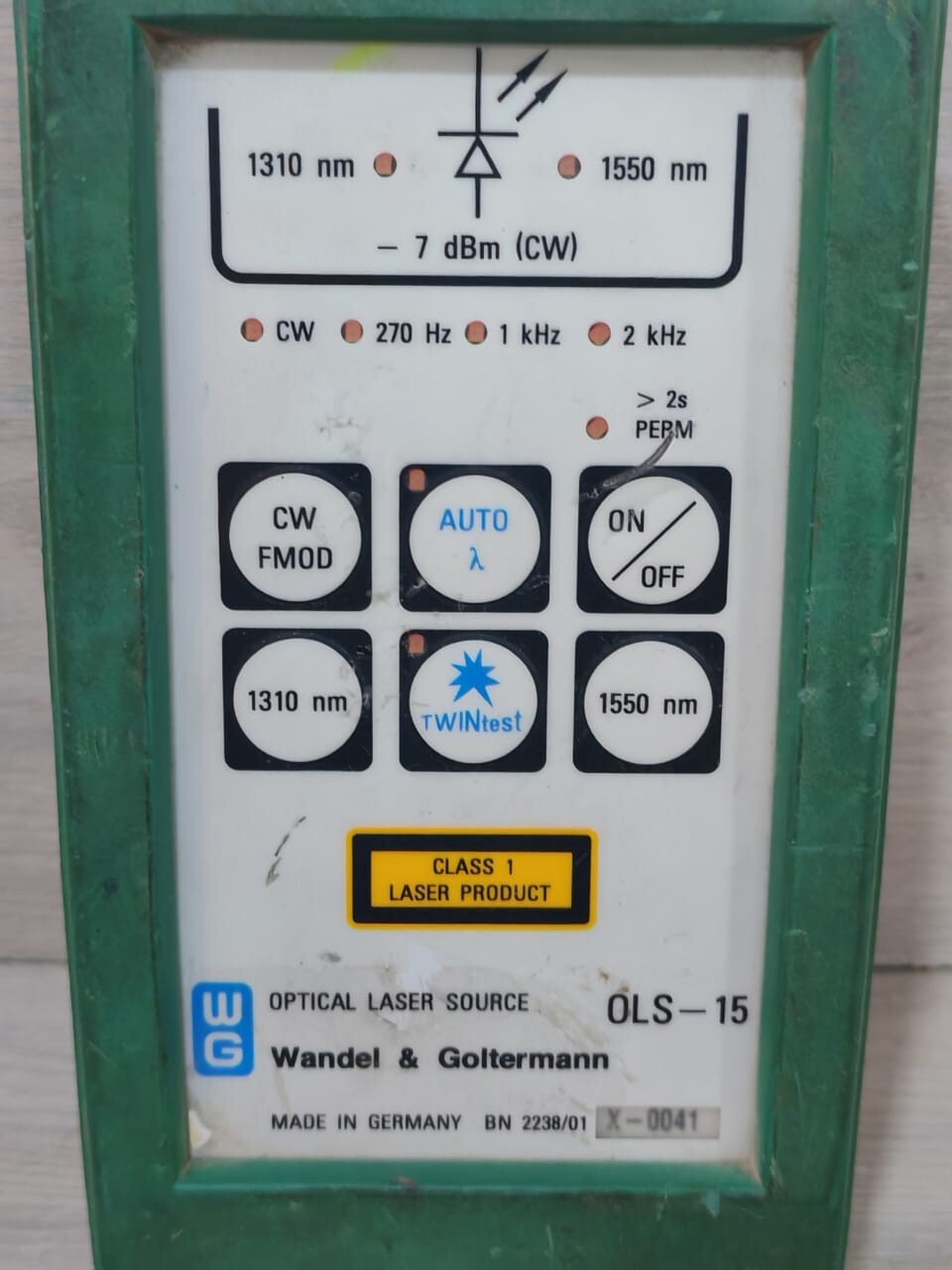 WANDEL & GOLTERMANN OLS-15 WANDEL & GOLTERMANN OLS-15 LASER SOURCE 2