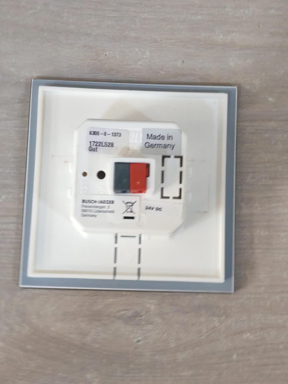 ABB 1722L528 BUSCH-JAEGER BY ABB 6300-0-1373 MODULE 1722L528 GLASS SENSOR 7