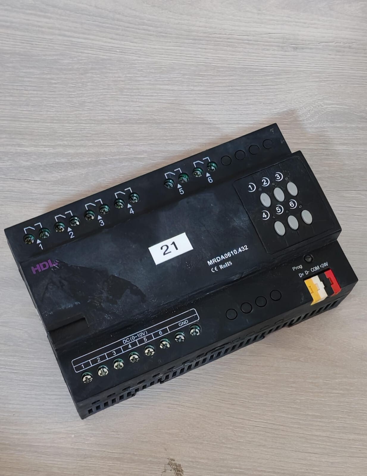 HDL MRDA0610.432 HDL MRDA0610.432 F/W HDL-V04.01U HDL 6CH 10A 0-10V BALLAST CONTROLLER 3
