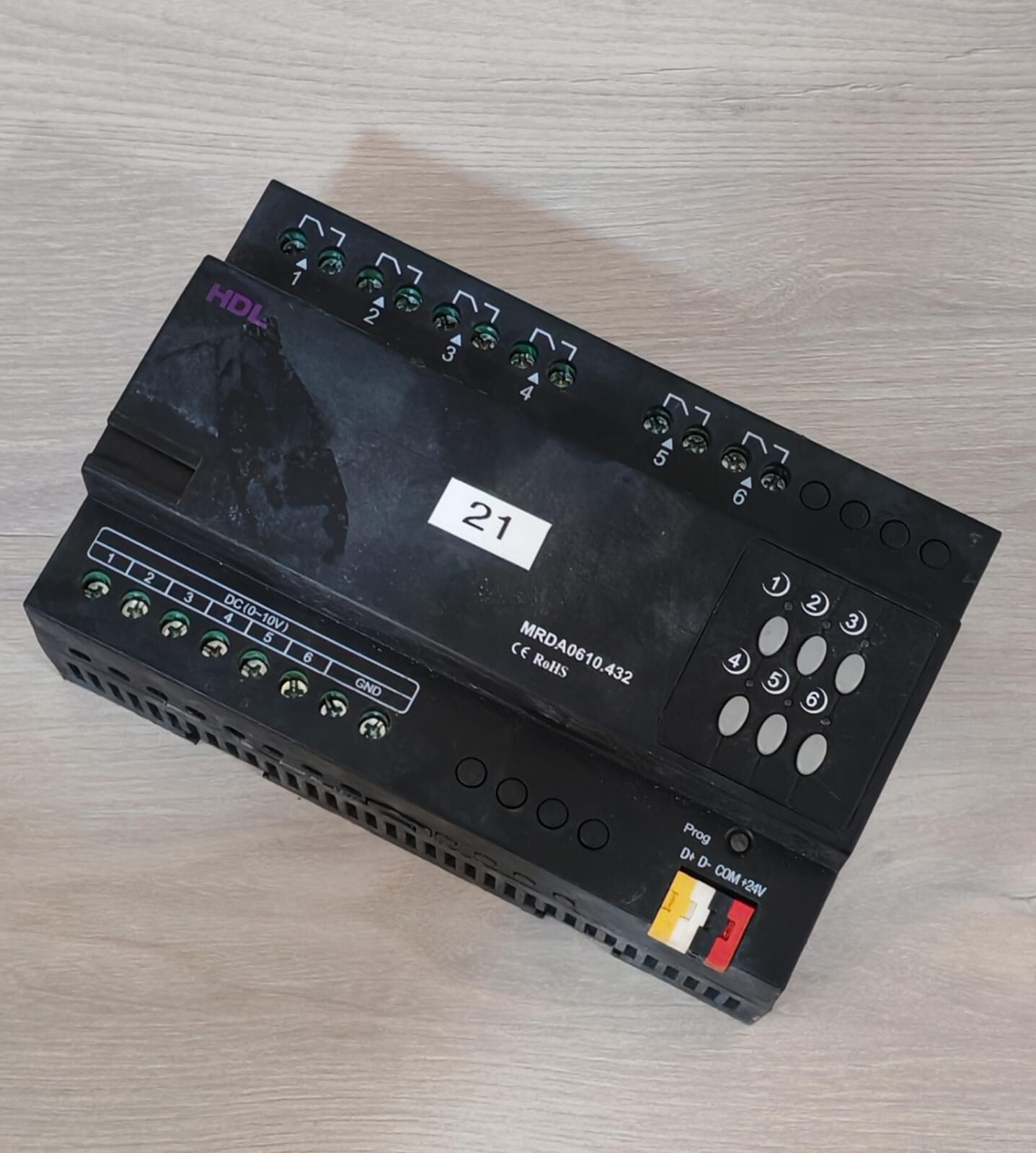 HDL MRDA0610.432 HDL MRDA0610.432 F/W HDL-V04.01U HDL 6CH 10A 0-10V BALLAST CONTROLLER 4