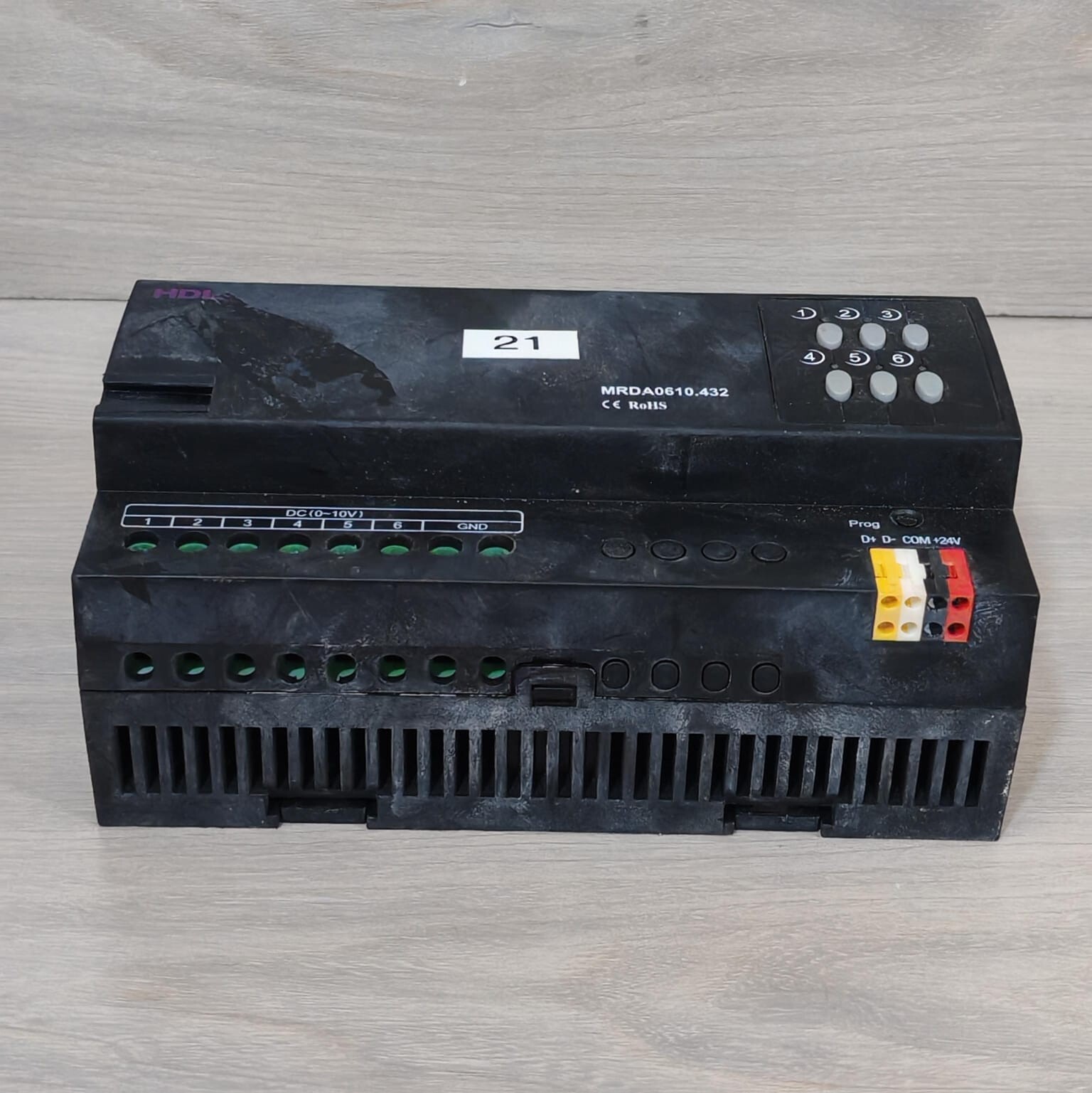 HDL MRDA0610.432 HDL MRDA0610.432 F/W HDL-V04.01U HDL 6CH 10A 0-10V BALLAST CONTROLLER 6
