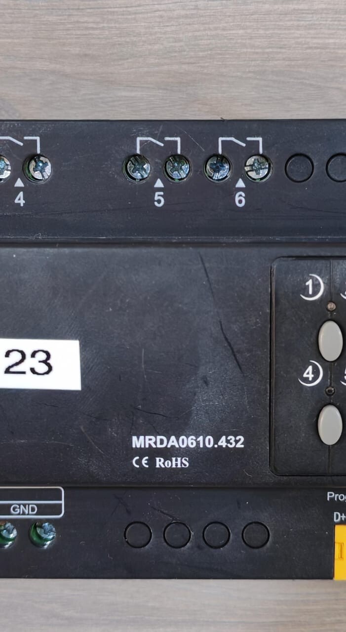 HDL MRDA0610.432 HDL MRDA0610.432 F/W HDL-V04.02U HDL 6CH 10A 0-10V BALLAST CONTROLLER 2