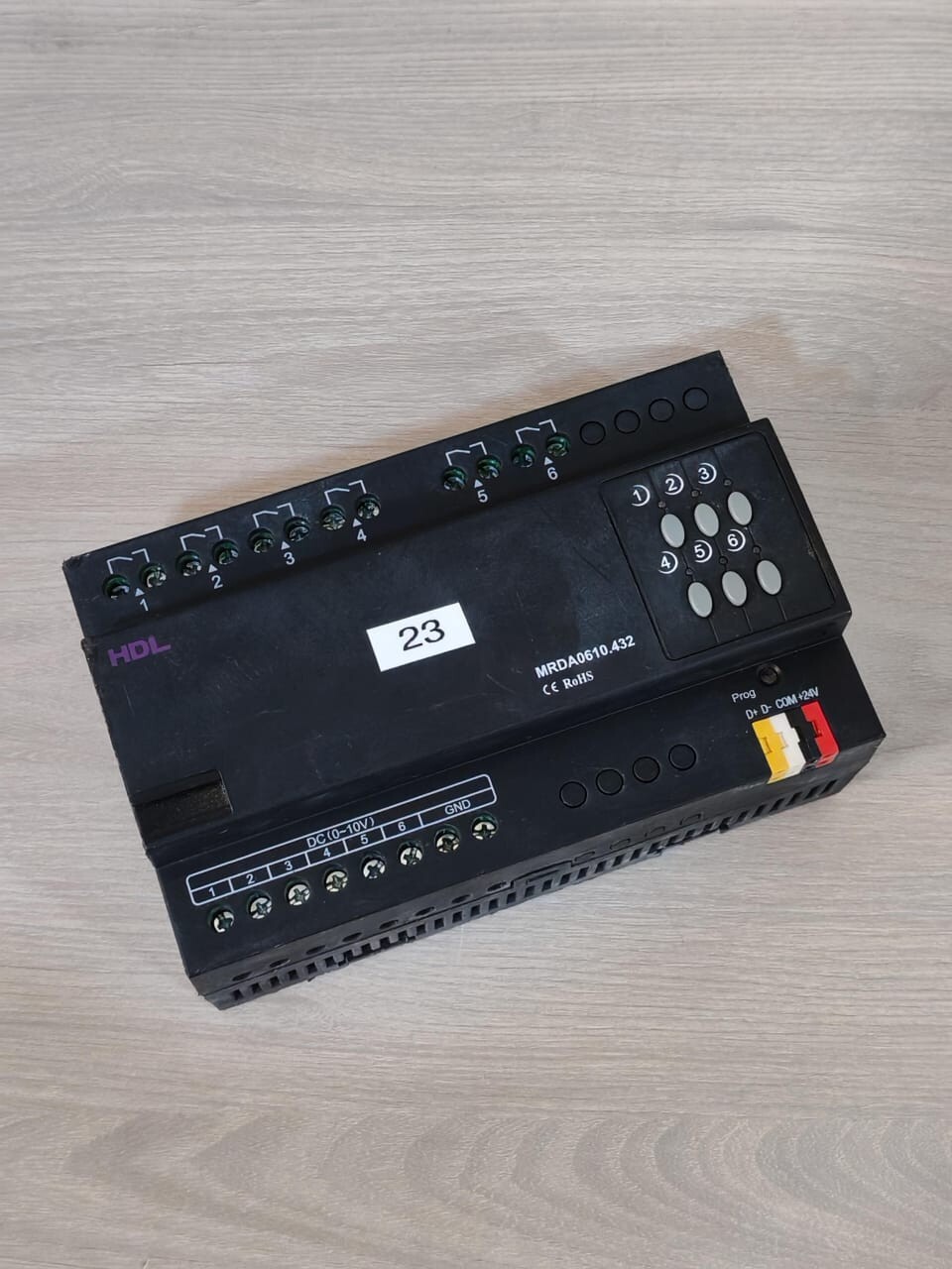 HDL MRDA0610.432 HDL MRDA0610.432 F/W HDL-V04.02U HDL 6CH 10A 0-10V BALLAST CONTROLLER 3