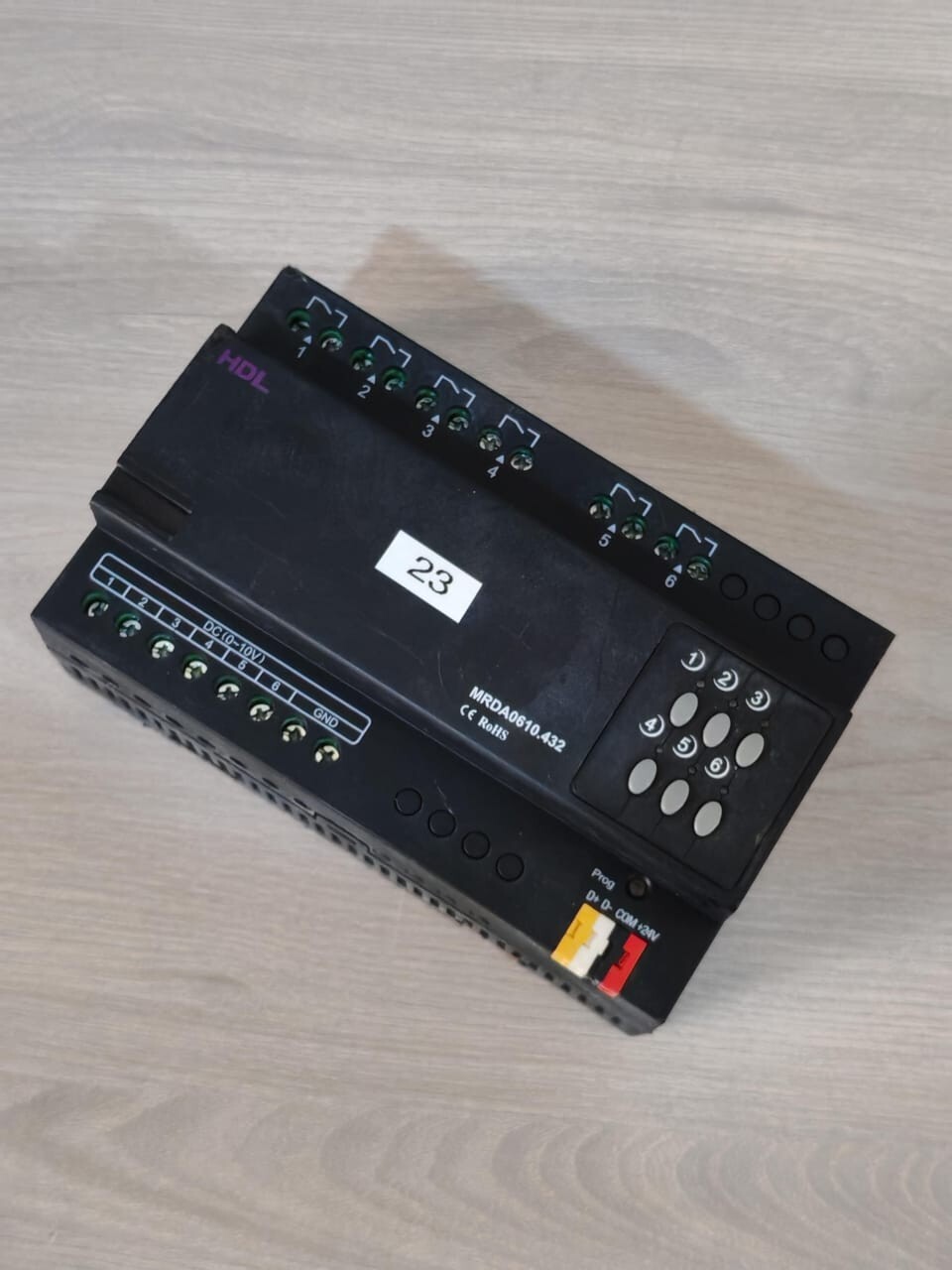 HDL MRDA0610.432 HDL MRDA0610.432 F/W HDL-V04.02U HDL 6CH 10A 0-10V BALLAST CONTROLLER 4