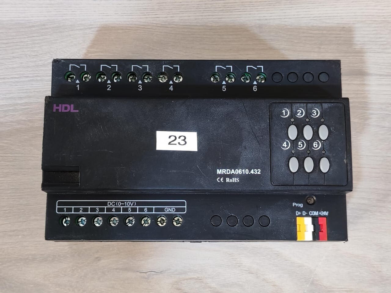 HDL MRDA0610.432 HDL MRDA0610.432 F/W HDL-V04.02U HDL 6CH 10A 0-10V BALLAST CONTROLLER 7