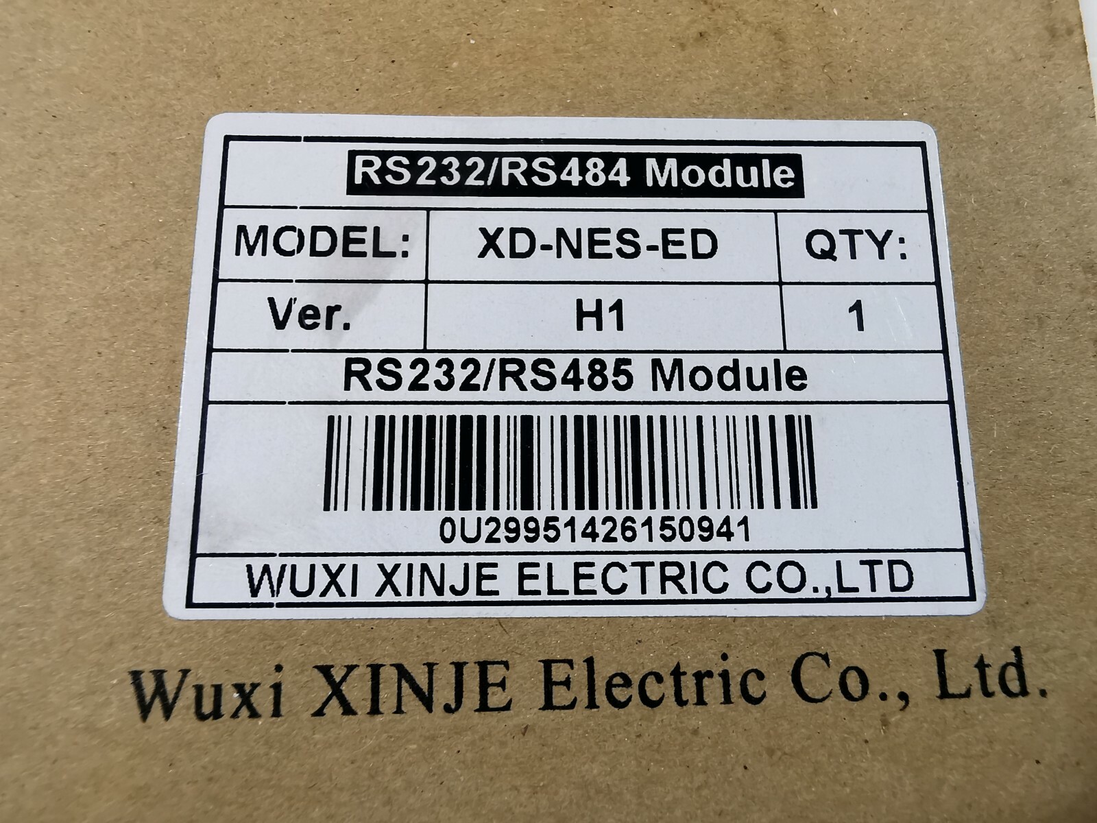 XINJE XD-NES-ED MODULE