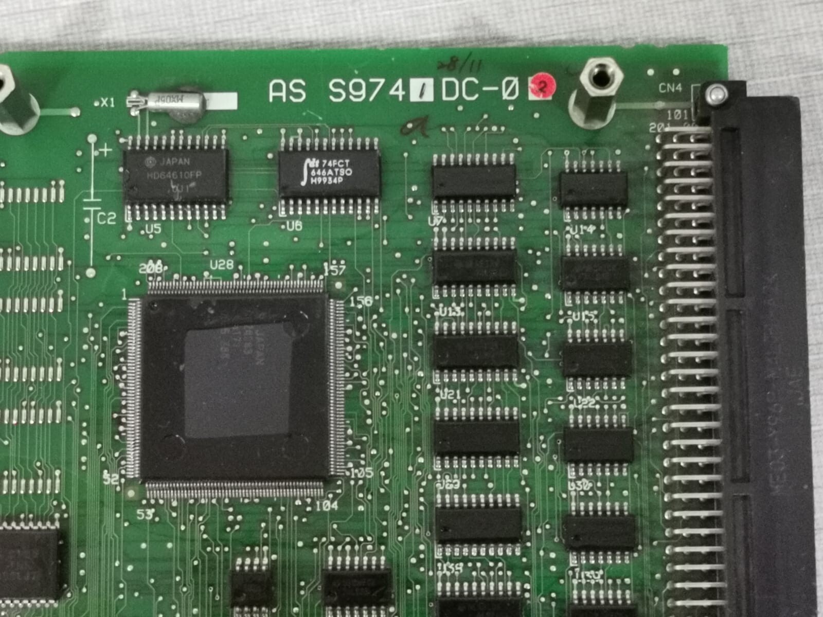 Yokogawa S9741DC-02 YOKOGAWA Assy AS-S9741DC-02 & S9740DC-00 Main PCB Board 7