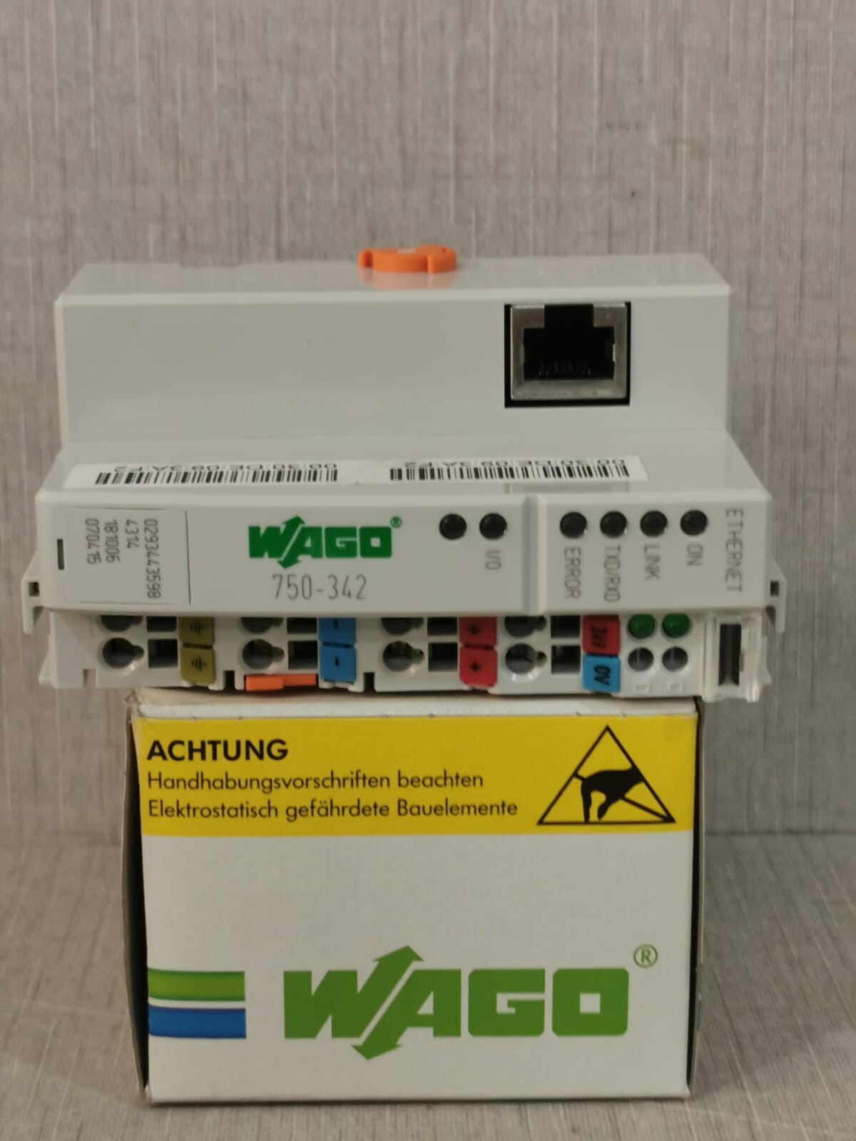 WAGO 750-342 WAGO 750-342 Ethernet Fieldbus Coupler 24vdc 5