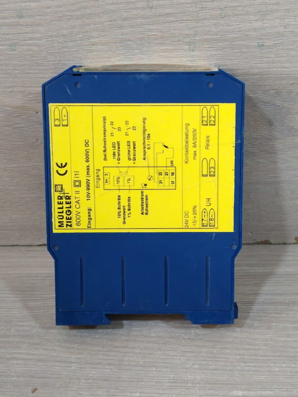 MULLER ZIEGLER 600V CAT II TRANSDUCER 4