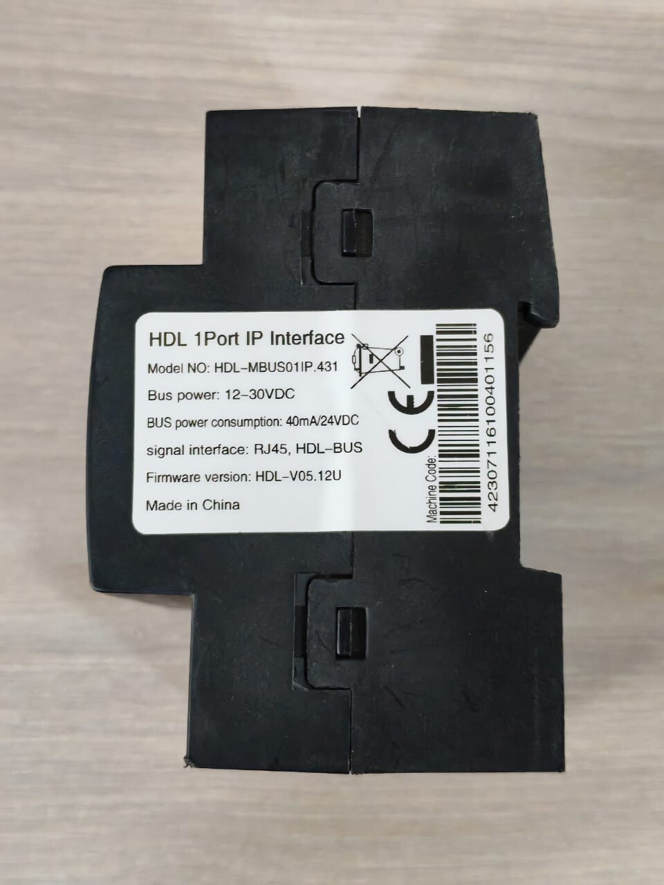 HDL MBUS01IP.431 HDL MBUS01IP.431 1PORT IP INTERFACE F/W HDL-V05.12U 6