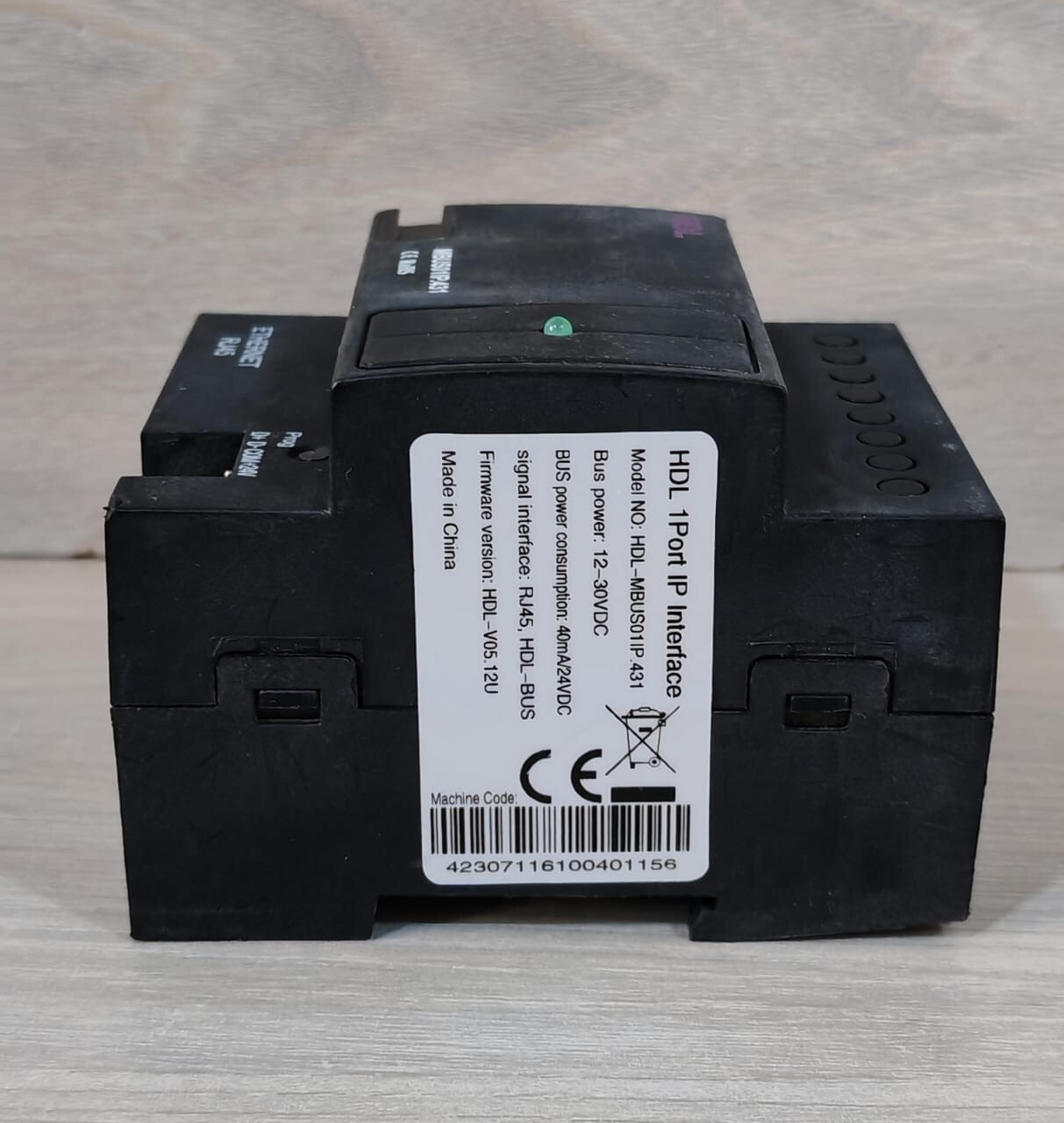 HDL MBUS01IP.431 HDL MBUS01IP.431 1PORT IP INTERFACE F/W HDL-V05.12U 9