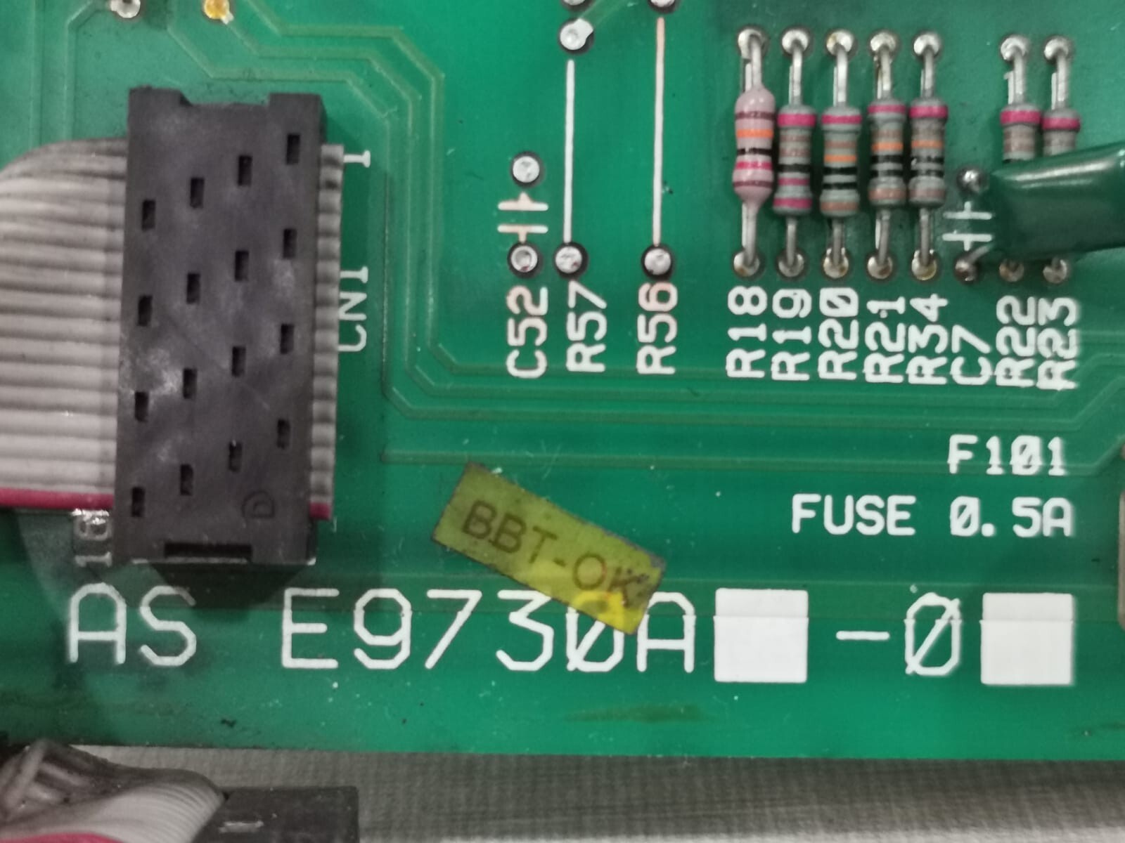 Yokogawa E9730AA-04 Yokogawa CA1*A / AS -E9730AA-04 PLC DCS Controller PCB 5