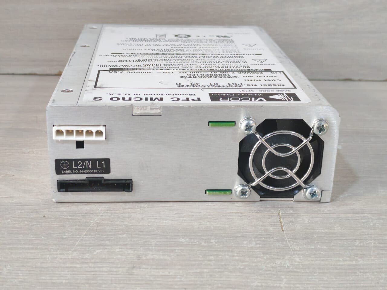 VICOR PS1-01-48-G VICOR PFC MICRO S PS1-01-48-G 10-130112-12 REV D AC/DC CONVERTER 6