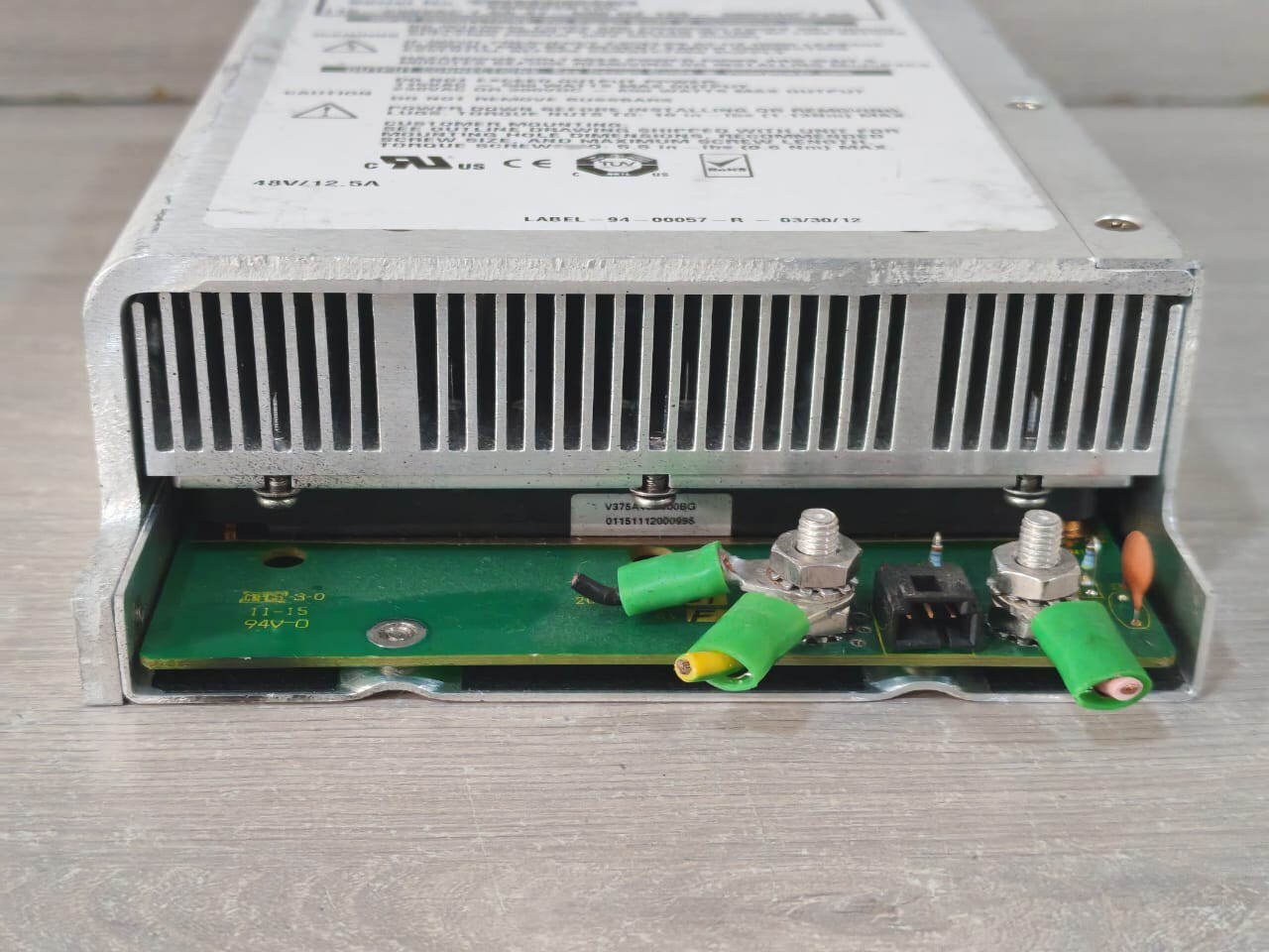 VICOR PS1-01-48-G VICOR PFC MICRO S PS1-01-48-G 10-130112-12 REV D AC/DC CONVERTER 9