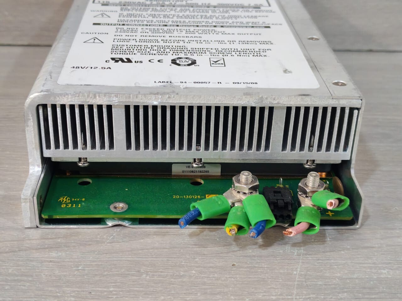 VICOR PS1-01-48-G VICOR PFC MICRO S PS1-01-48-G 10-130112-12 REV B AC/DC CONVERTER 9