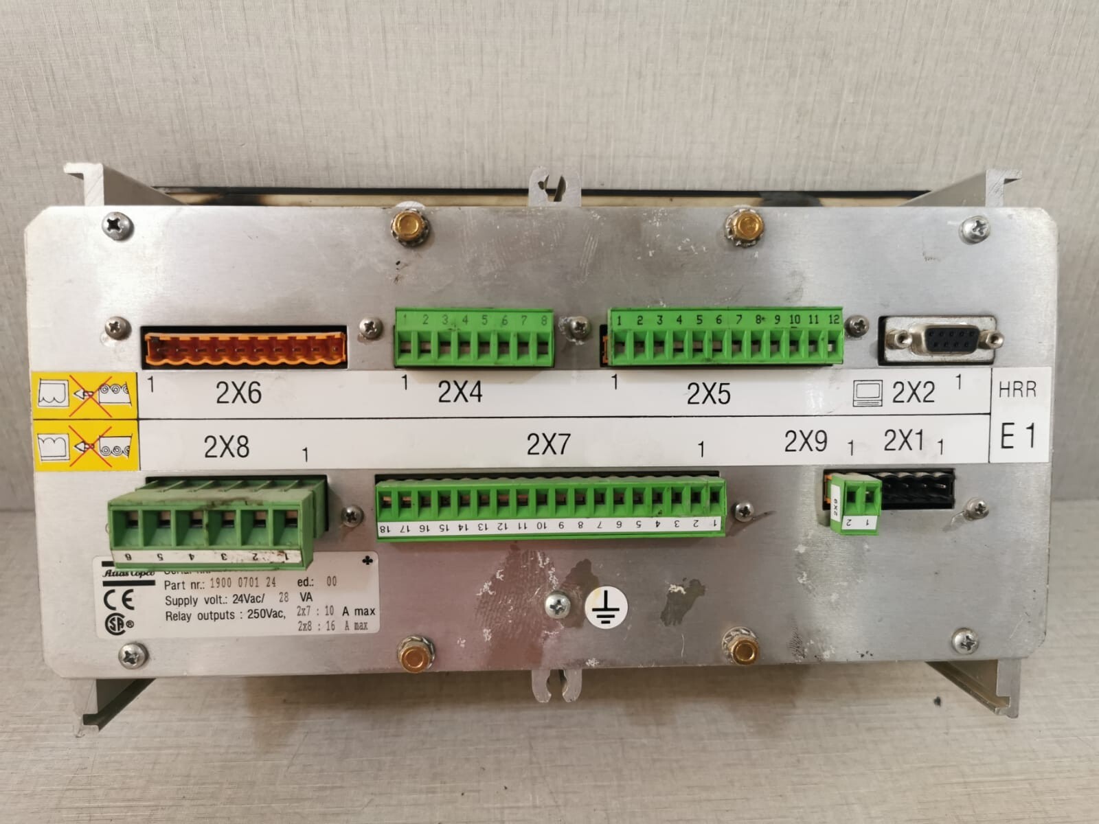 ATLAS COPCO COPCO-1900-0701 Atlas Copco 1900 0701 24 / 1900070124 Elektronikon Control Panel 10