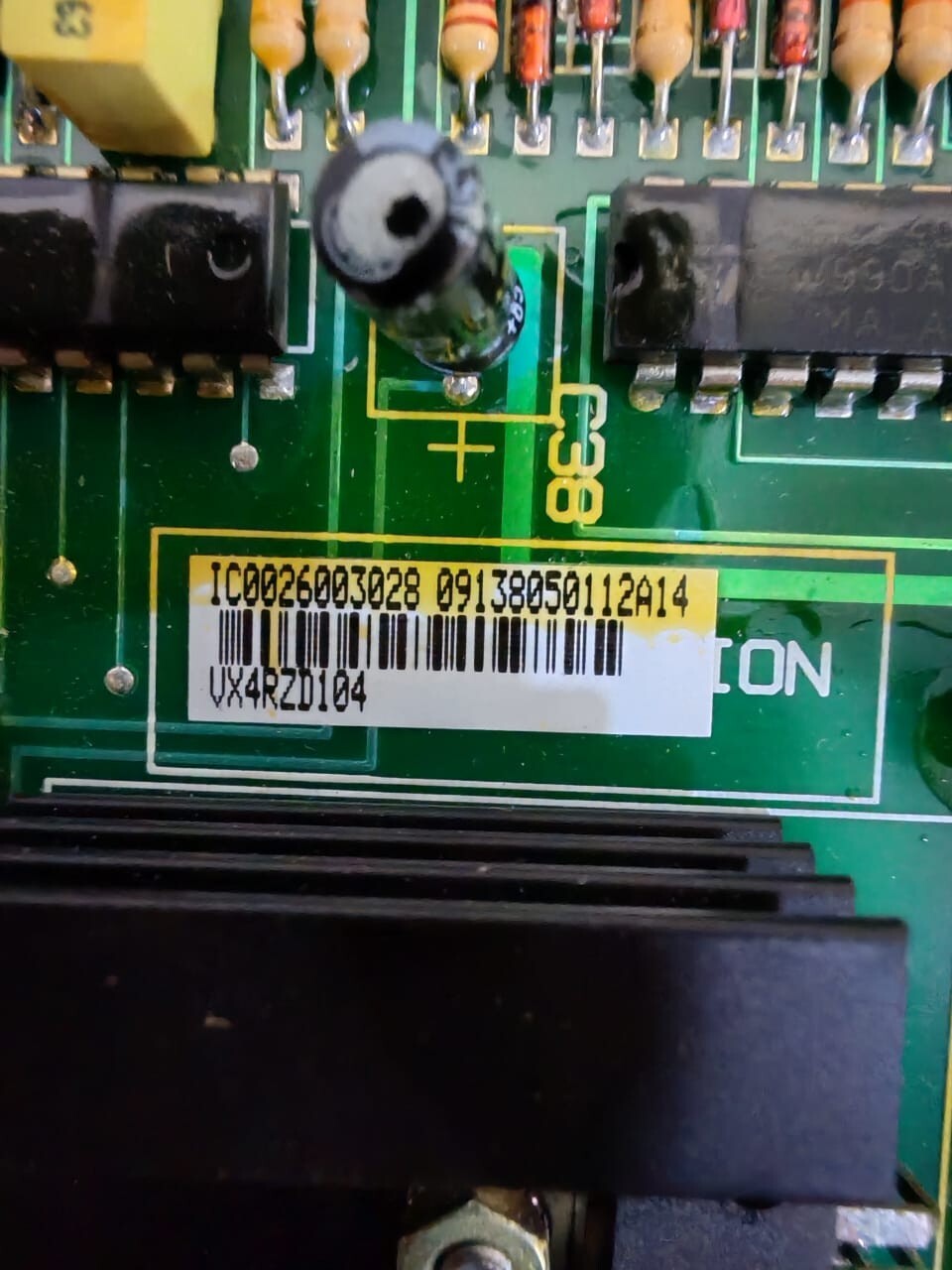 Schneider Electric VX4RZD104 VX4RZD104 TELEMECANIQUE DRIVE BOARD 4