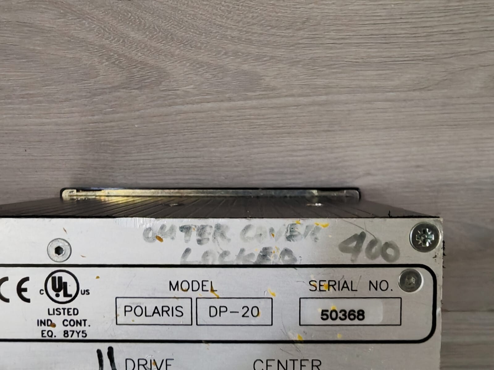 FIFE MAXCESS DP-20 FIFE MAXCESS POLARIS DP-20 WEB GUIDE CONTROLLER- WITH BLACK SPOT ON THE SCREEN 3