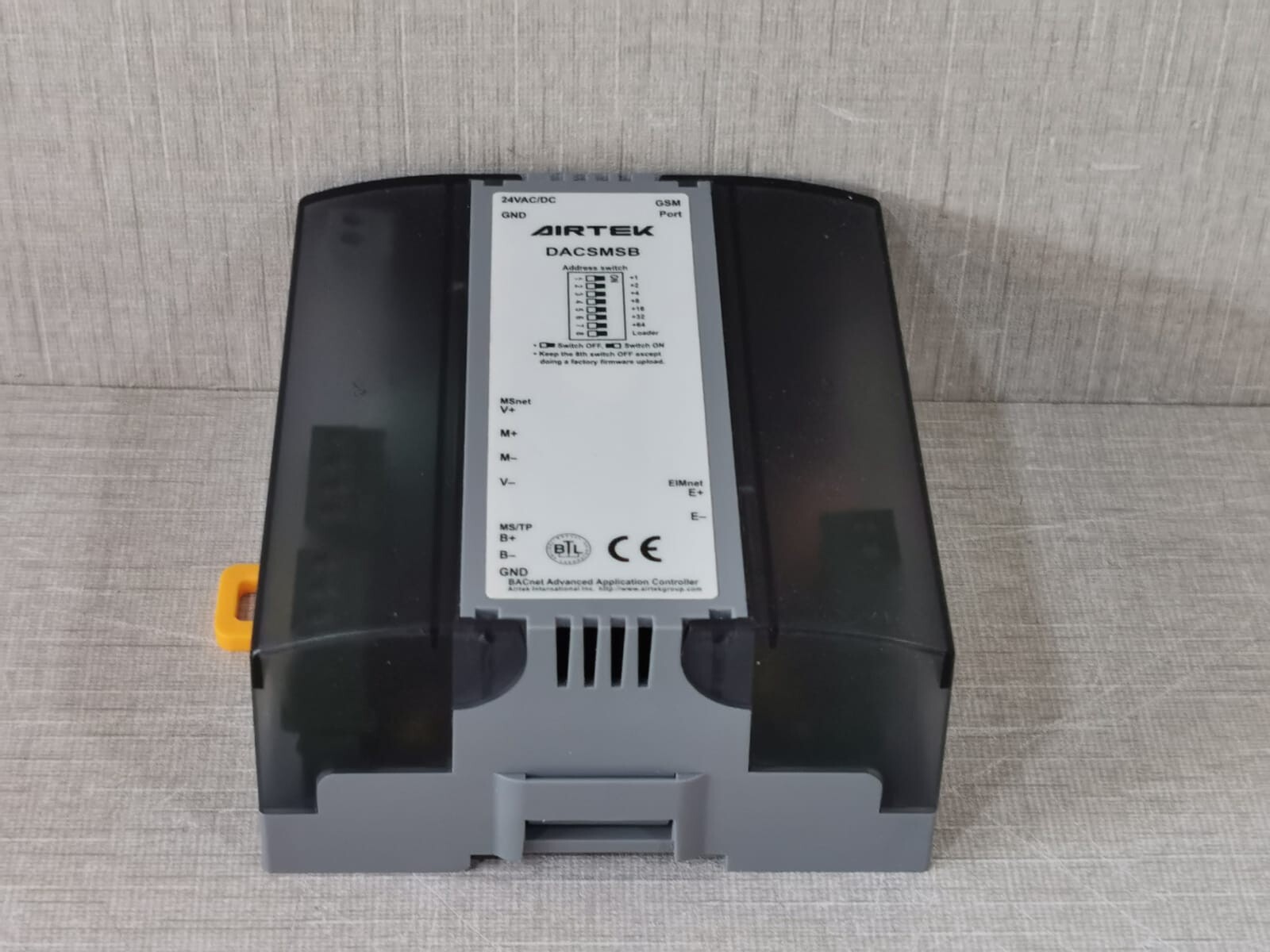 BACnet AIRTEK AIRTEK DACSMSB BACNET MSTP SMS ALARM MODULE 3