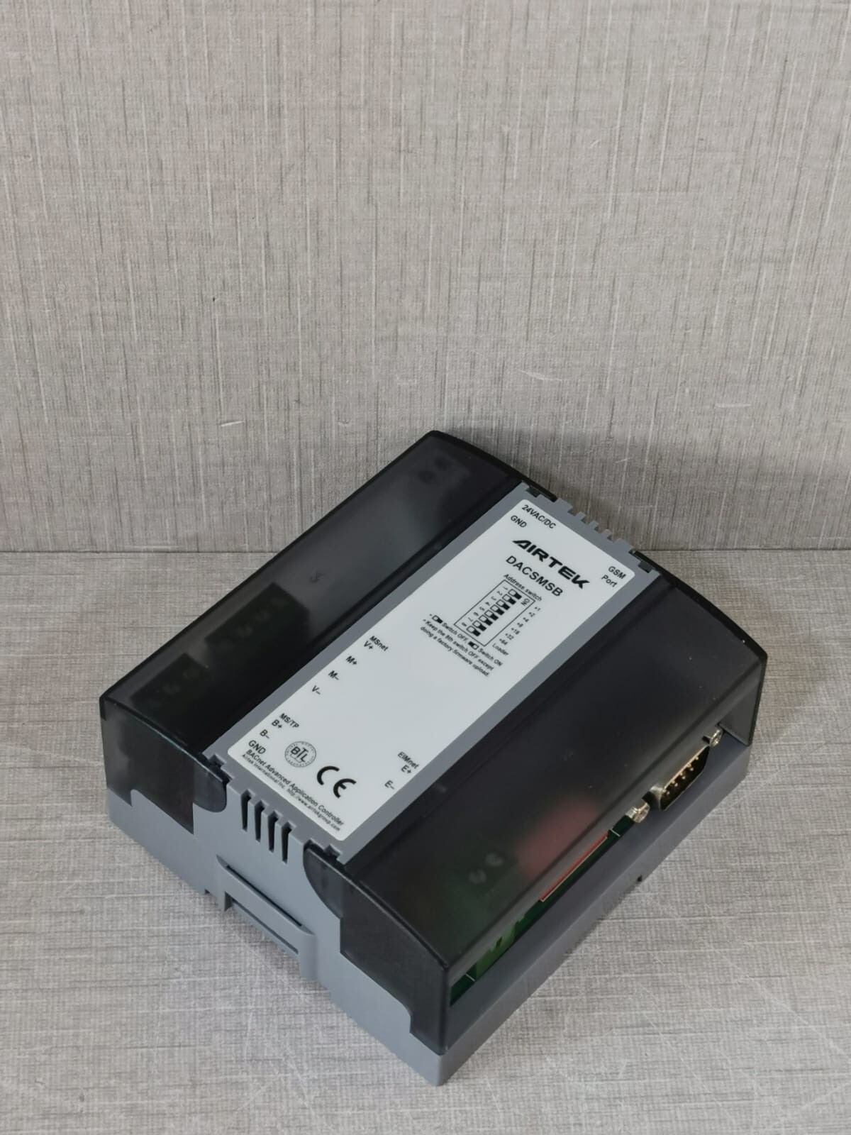 BACnet AIRTEK AIRTEK DACSMSB BACNET MSTP SMS ALARM MODULE 10
