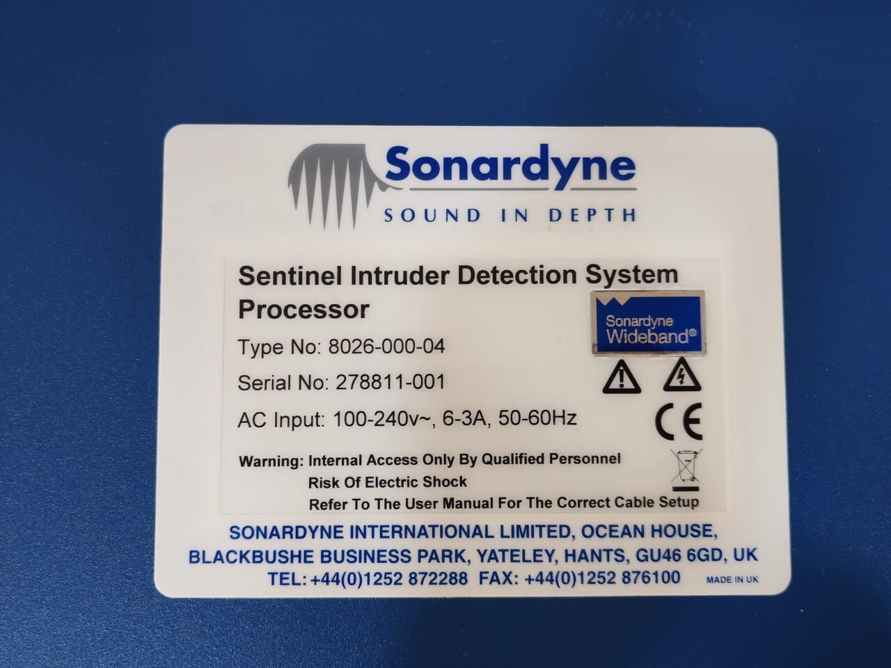 Sonardyne 8026-000-04 Sonardyne 8026-000-04 Navigation Computer - Incomplete Accessories 7