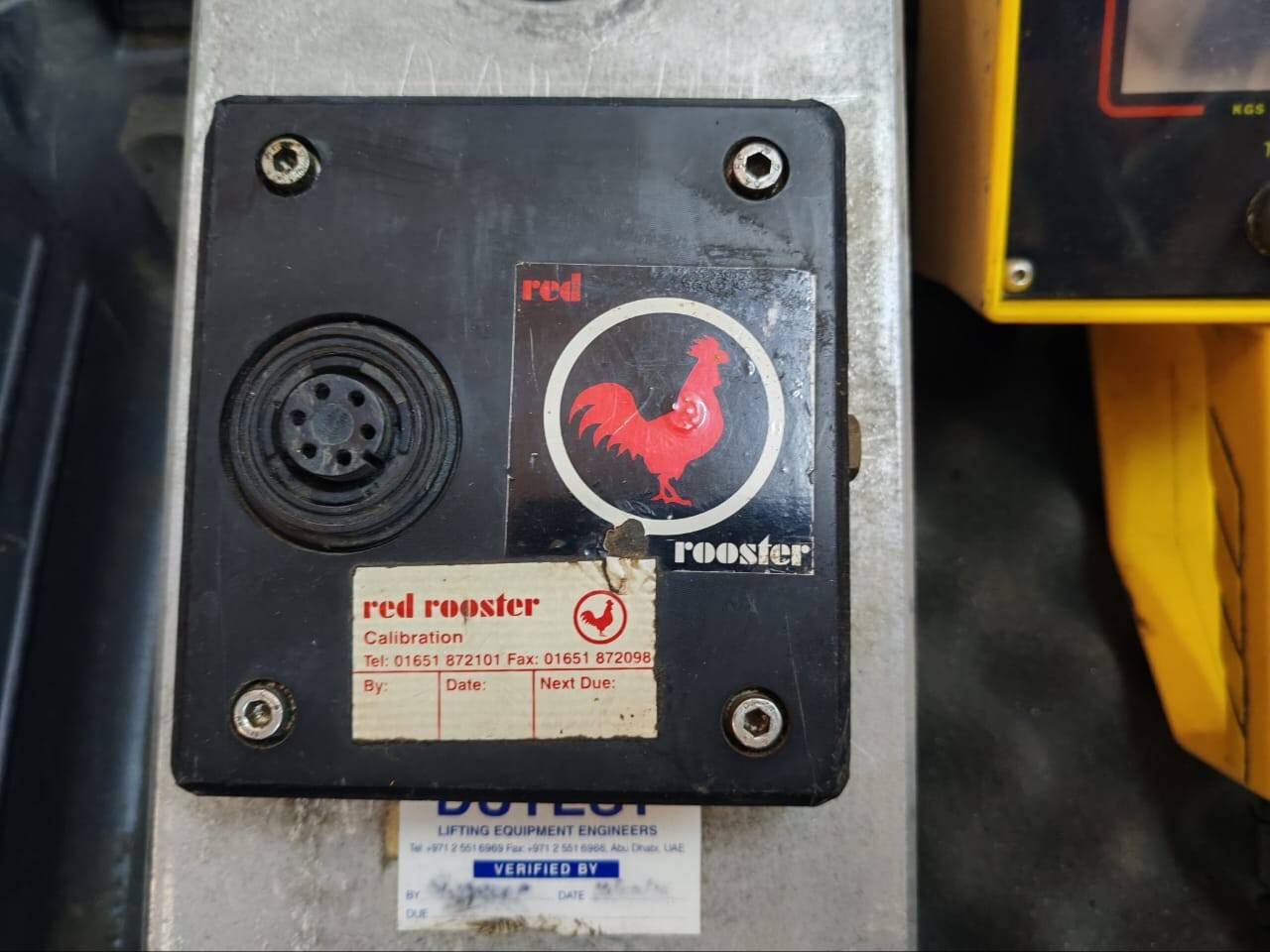 Rooster SPN-1375 Rooster SPN 1375 25t LOAD CELL LOAD INDICATOR 7