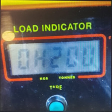 Rooster SPN 1375 25t LOAD CELL LOAD INDICATOR