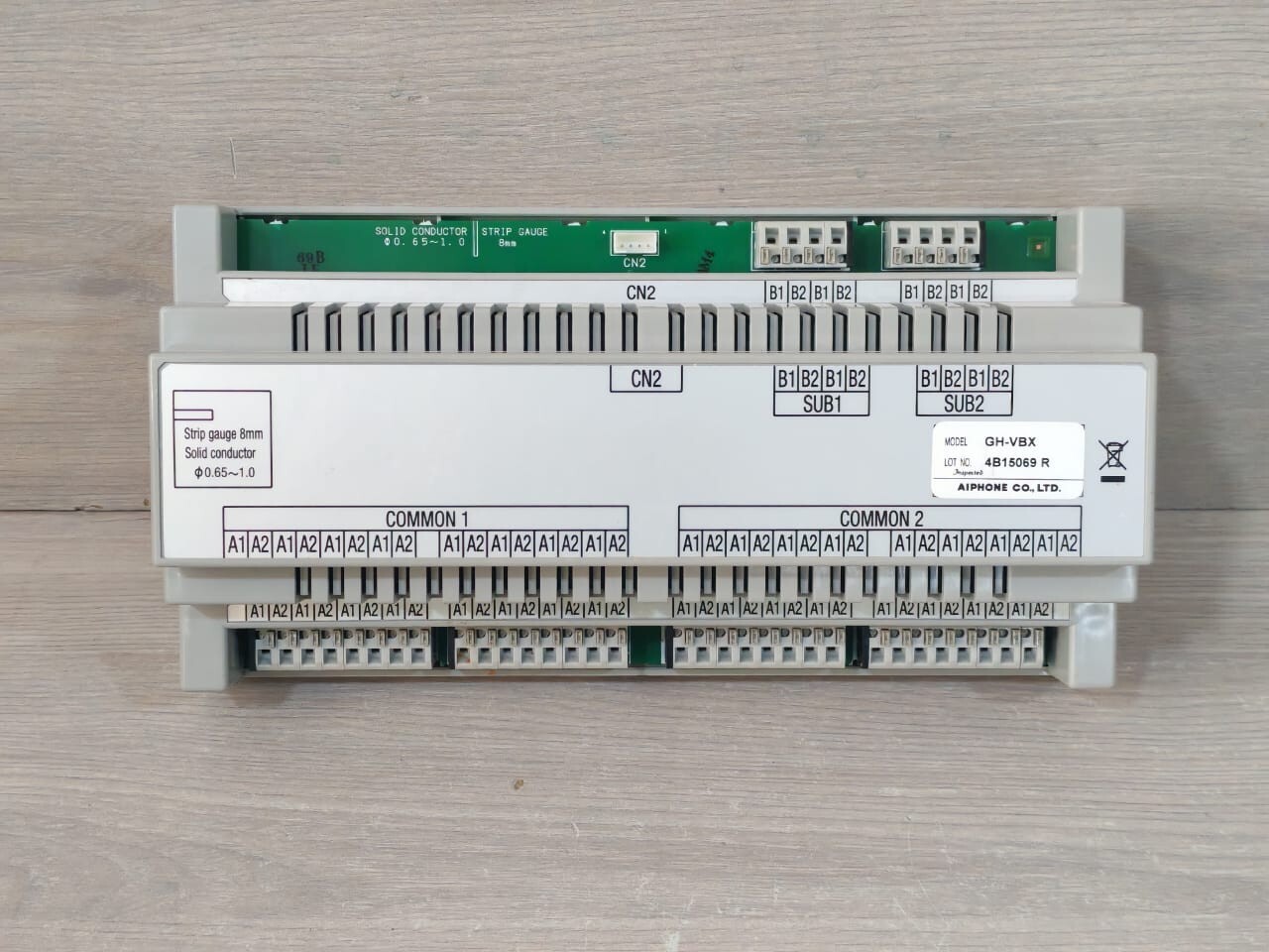 Aiphone GH-VBX AIPHONE GH-VBX EXPANDABLE VIDEO CONTROL UNIT 2