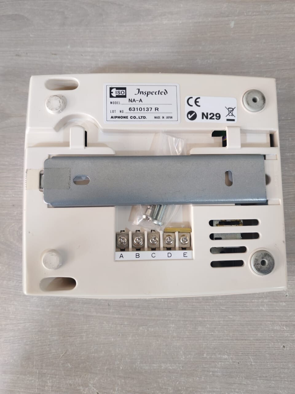 Aiphone 631013 AIPHONE NA-A Surface Mount Intercom Sub Station 6