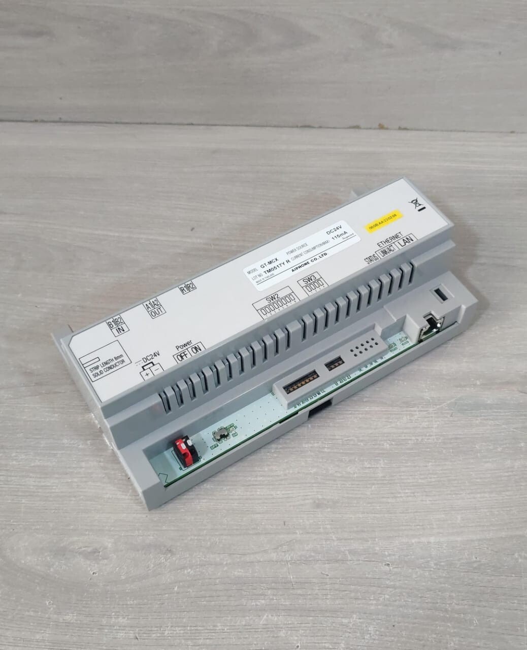 Aiphone GT-MCX AIPHONE GT-MCX BUILDING TO BUILDING NETWORK ADAPTOR DC24V 5