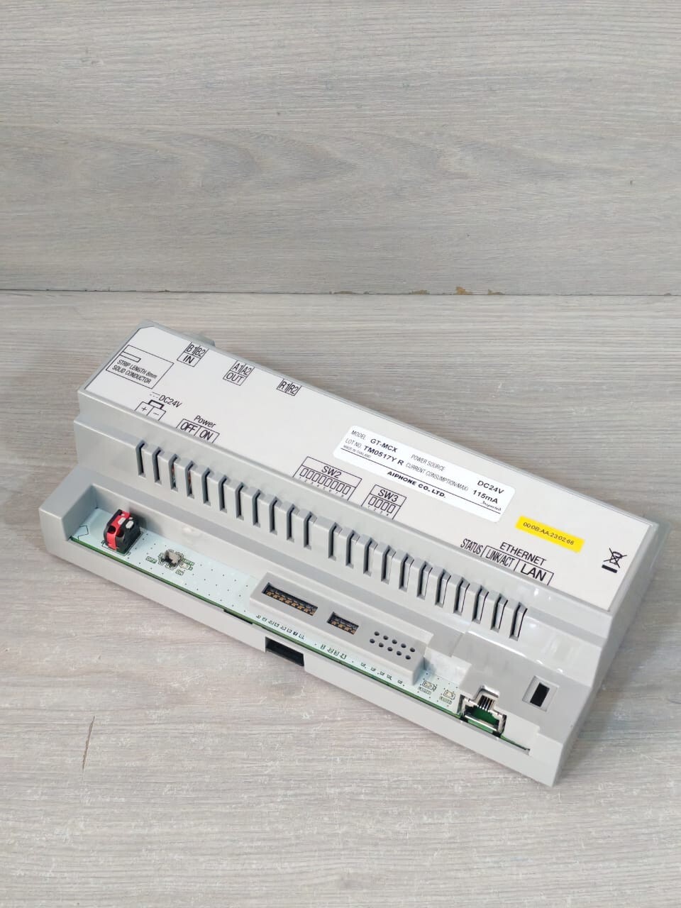 Aiphone GT-MCX AIPHONE GT-MCX BUILDING TO BUILDING NETWORK ADAPTOR DC24V 6