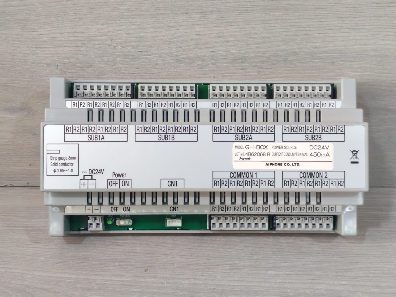Aiphone GH-BCX/A AIPHONE GH-BCX/A EXPANDED AUDIO CONTROL UNIT 2