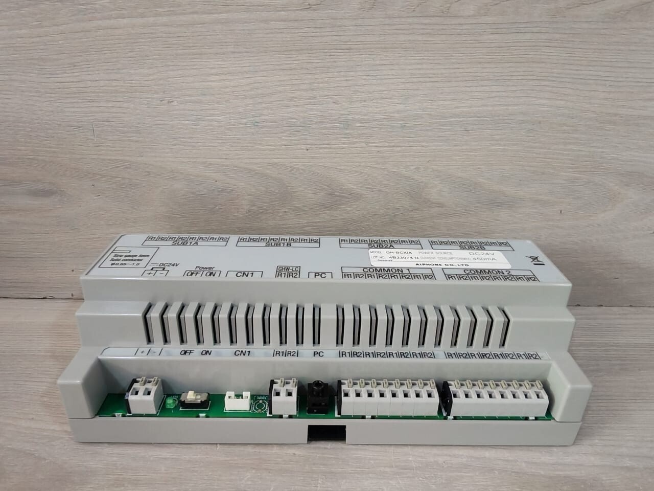 Aiphone GH-BCX/A AIPHONE GH-BCX/A EXPANDED AUDIO CONTROL UNIT 9